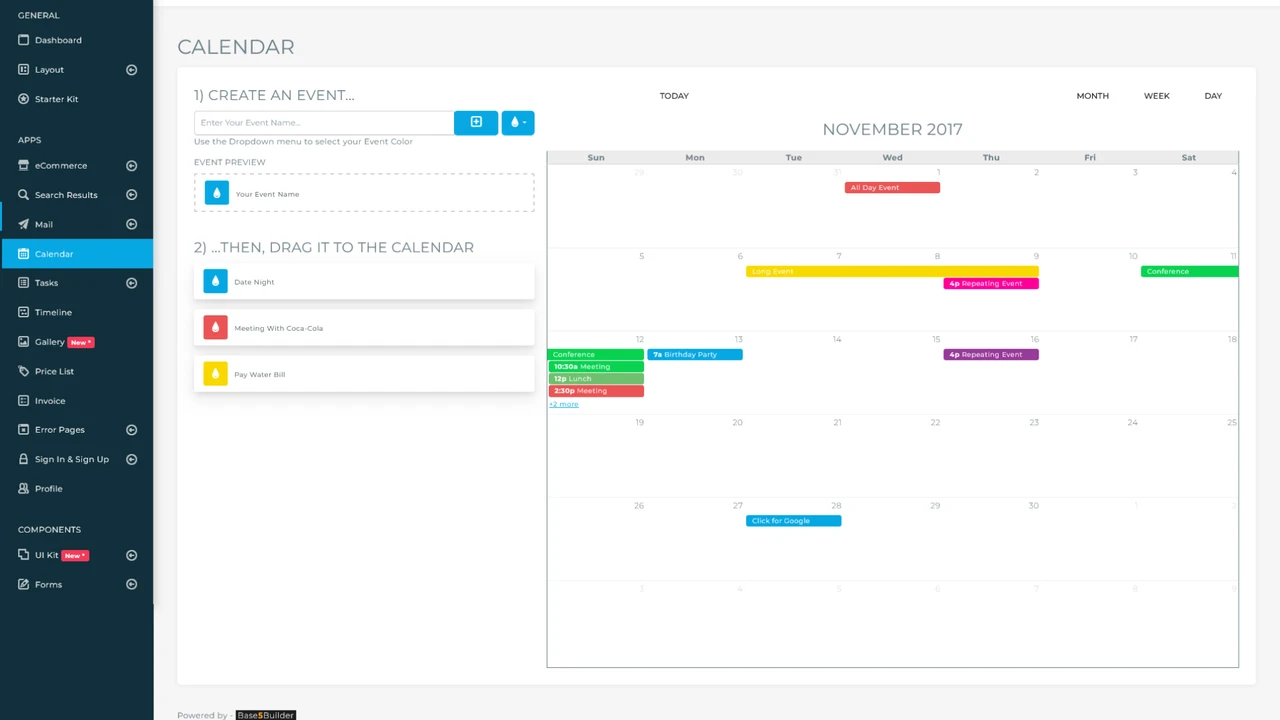 QuillPro - Multipurpose Admin Dashboard Template