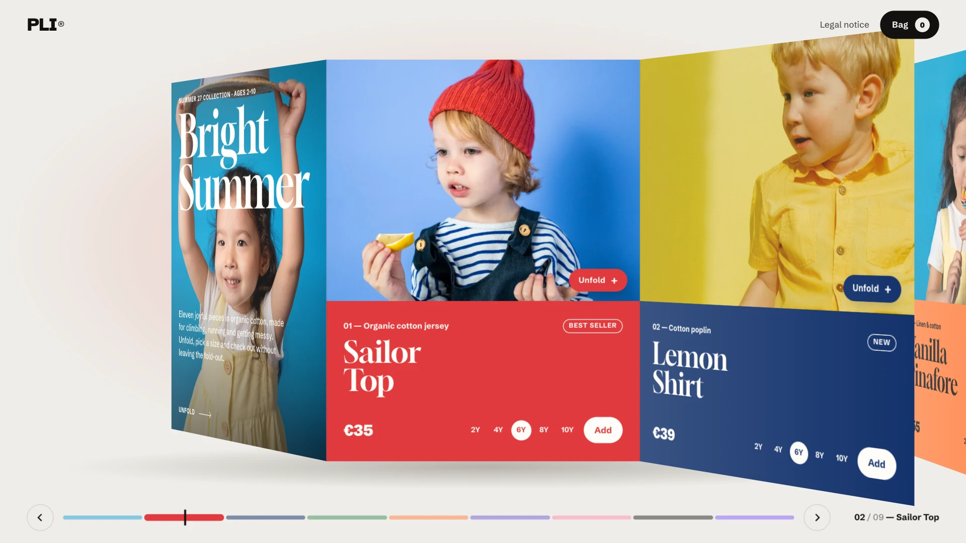 Leporello - Fold-Out Bootstrap E-commerce Template for Small Shops (Screenshot 2 of 18)