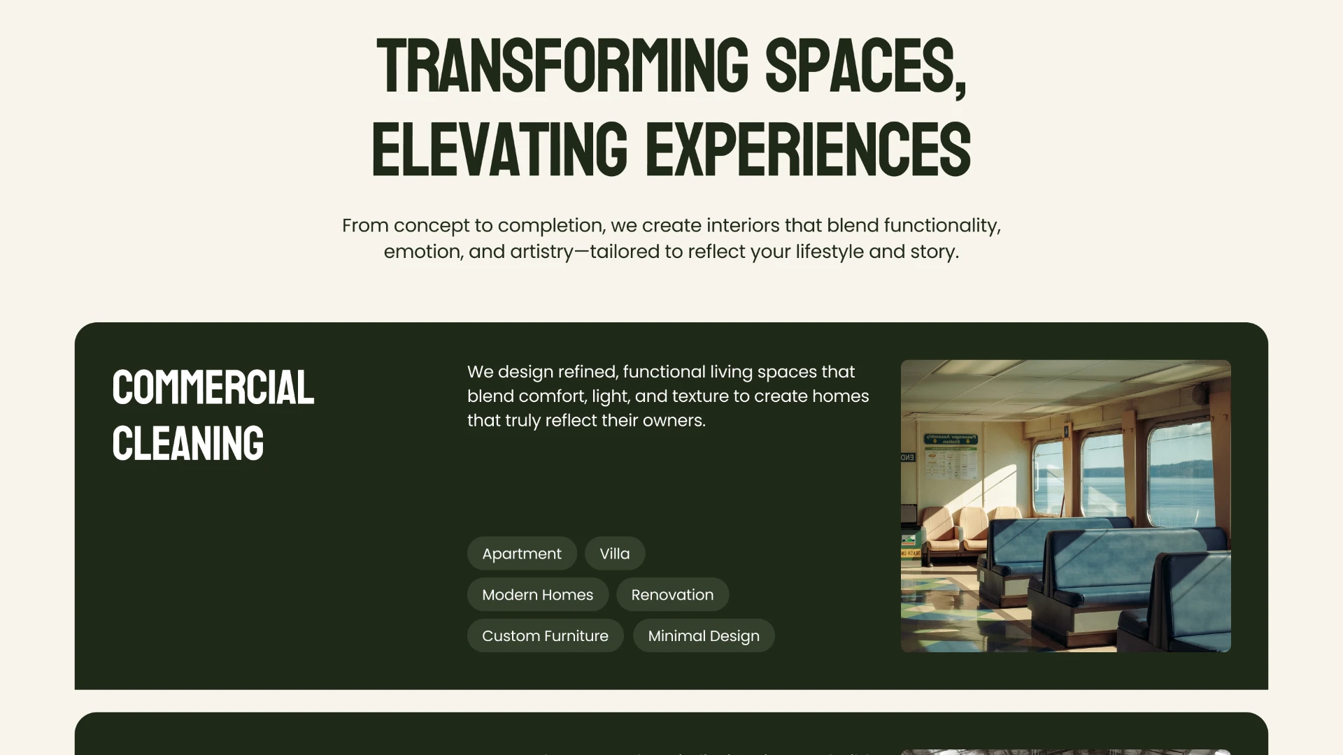 Zenvira - Next.js 16 Interior Design Studio Template