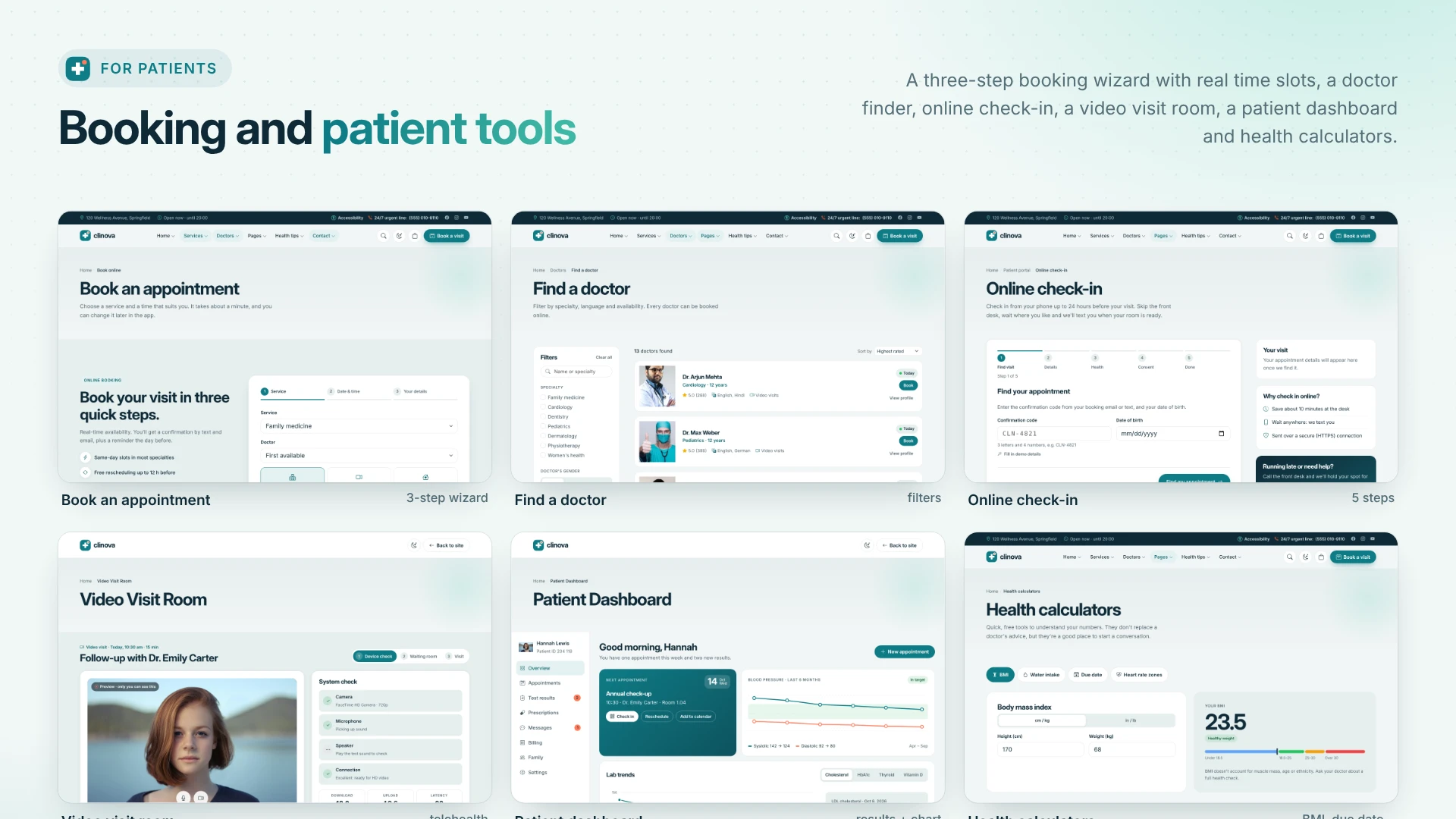 Clinova - Medical Clinic & Healthcare WordPress Theme