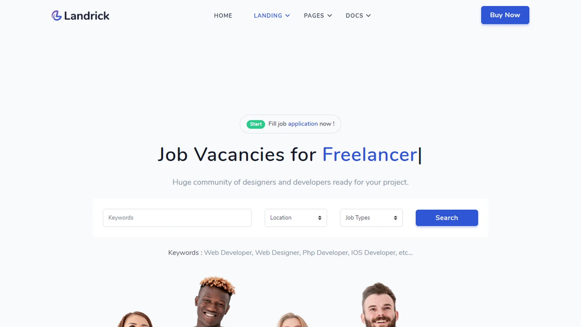 Landrick - App, Saas & Software Landing & Admin Dashboard Bootstrap 5 Template
