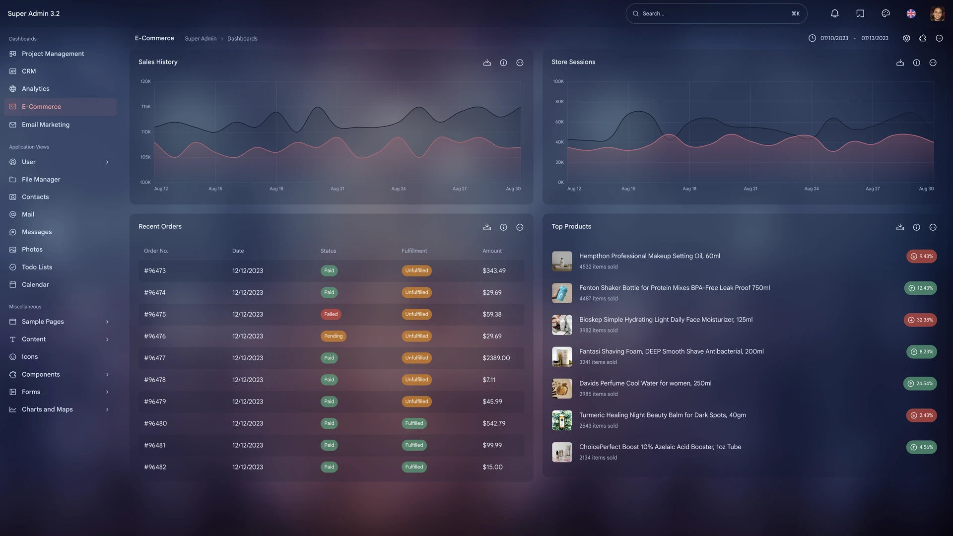 Super Admin - Responsive Admin Template