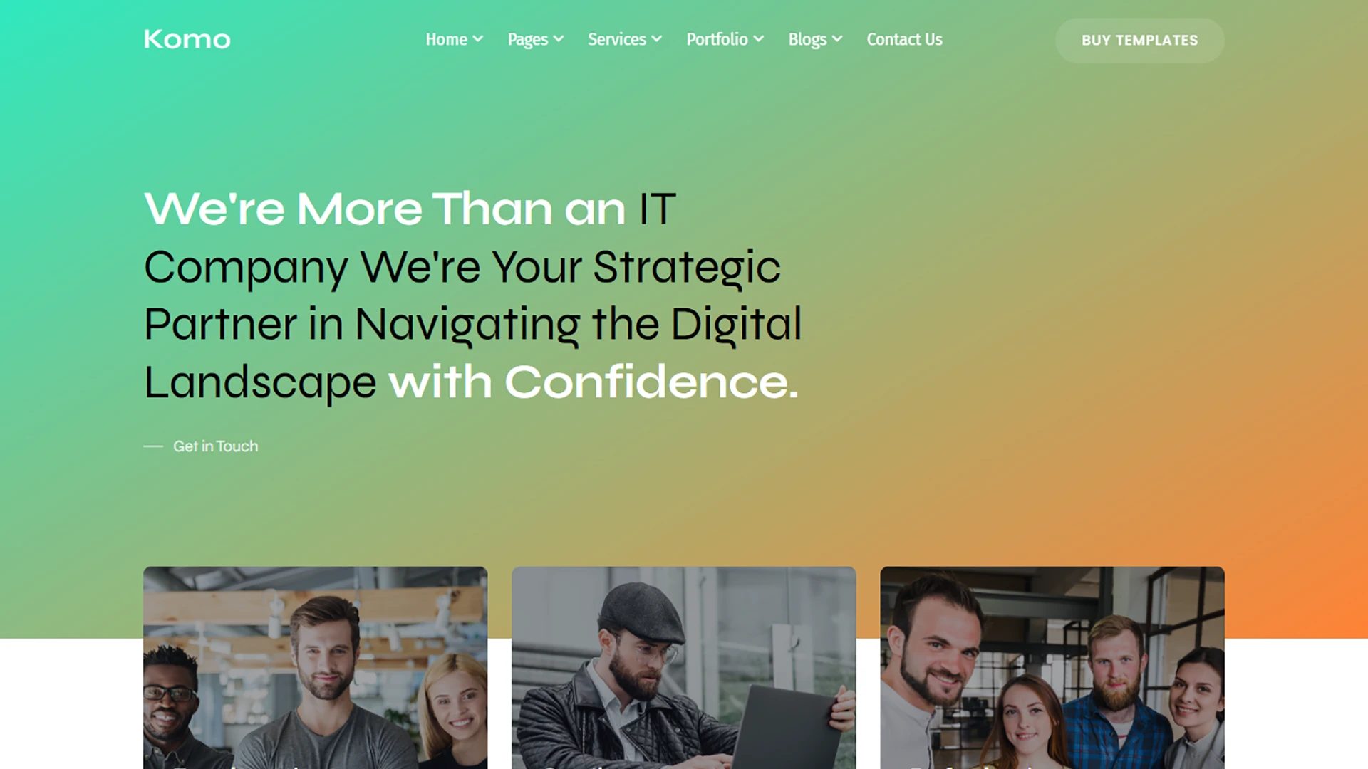 Komo - Multipurpose Creative HTML Template