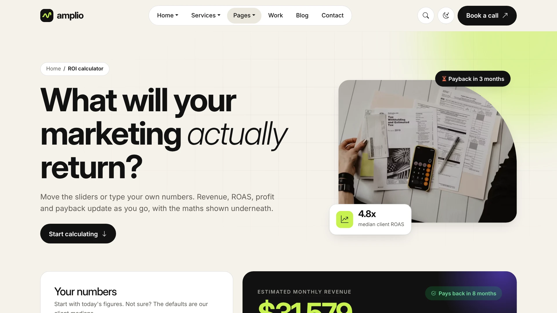 Amplio - Digital Marketing Agency HTML Template