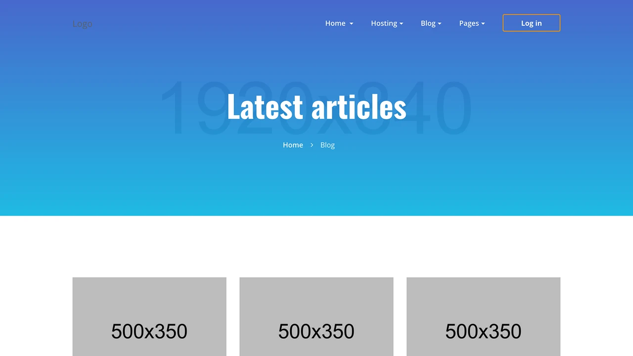 GridHost - Hosting Business Template