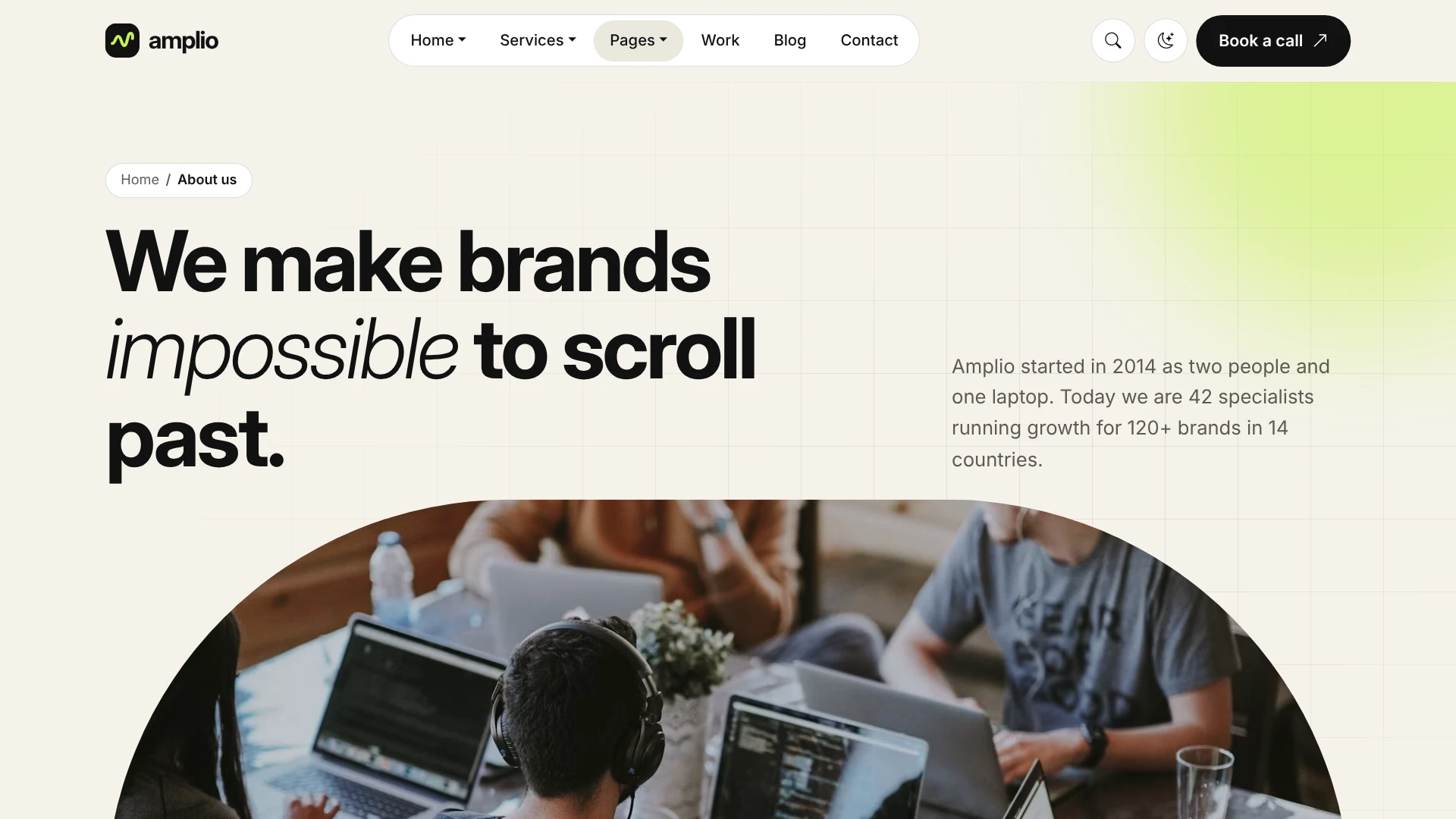 Amplio - Digital Marketing Agency HTML Template