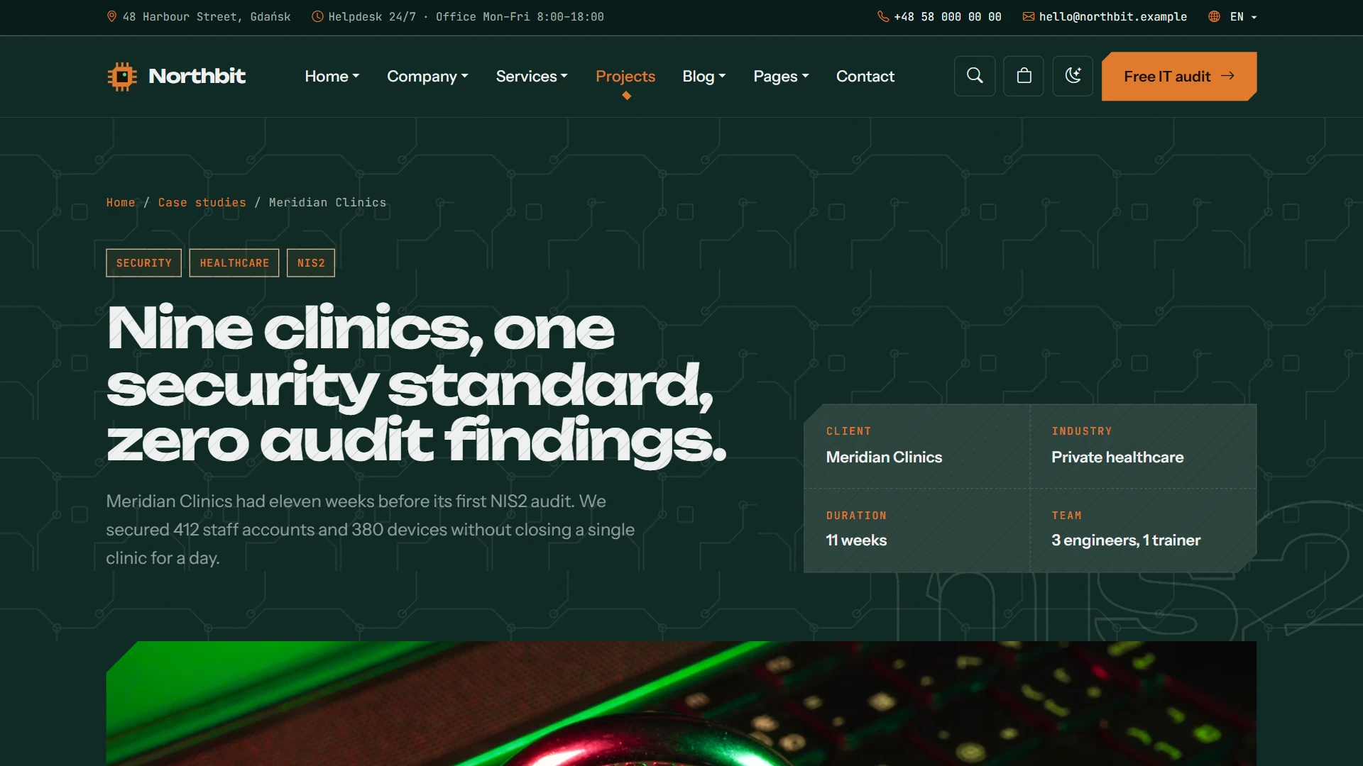 Northbit - IT Services & Solutions HTML Template