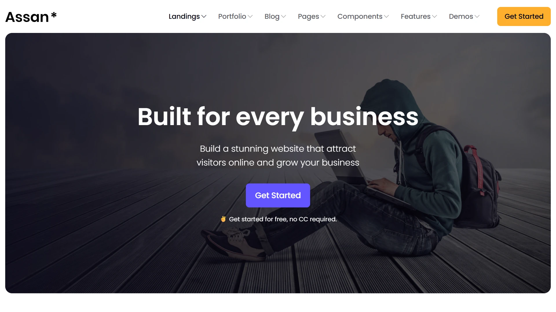 Assan - Multipurpose Template + Admin Template + UI Kit