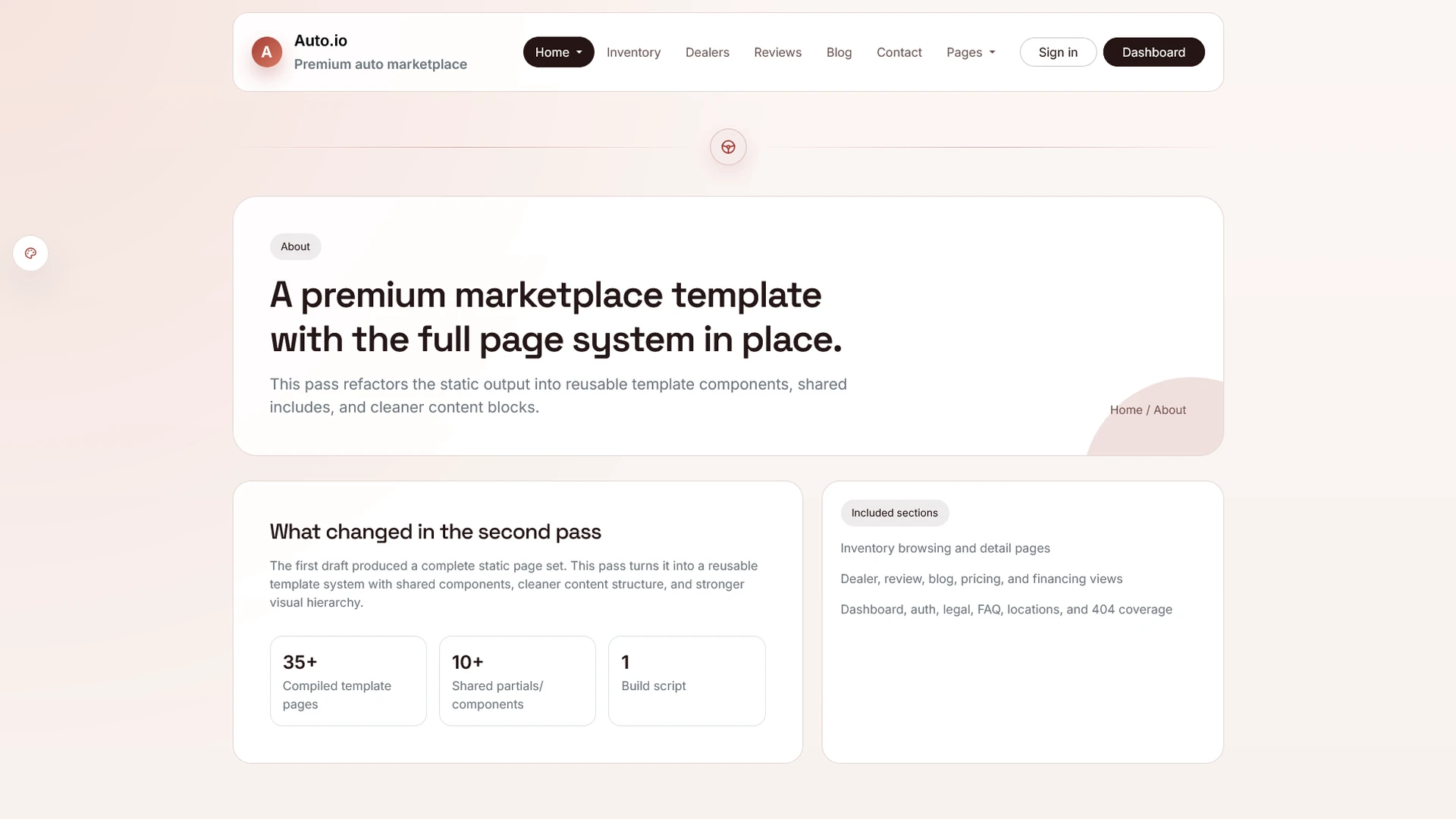 AutoIO - Cars Listings & Directory Template