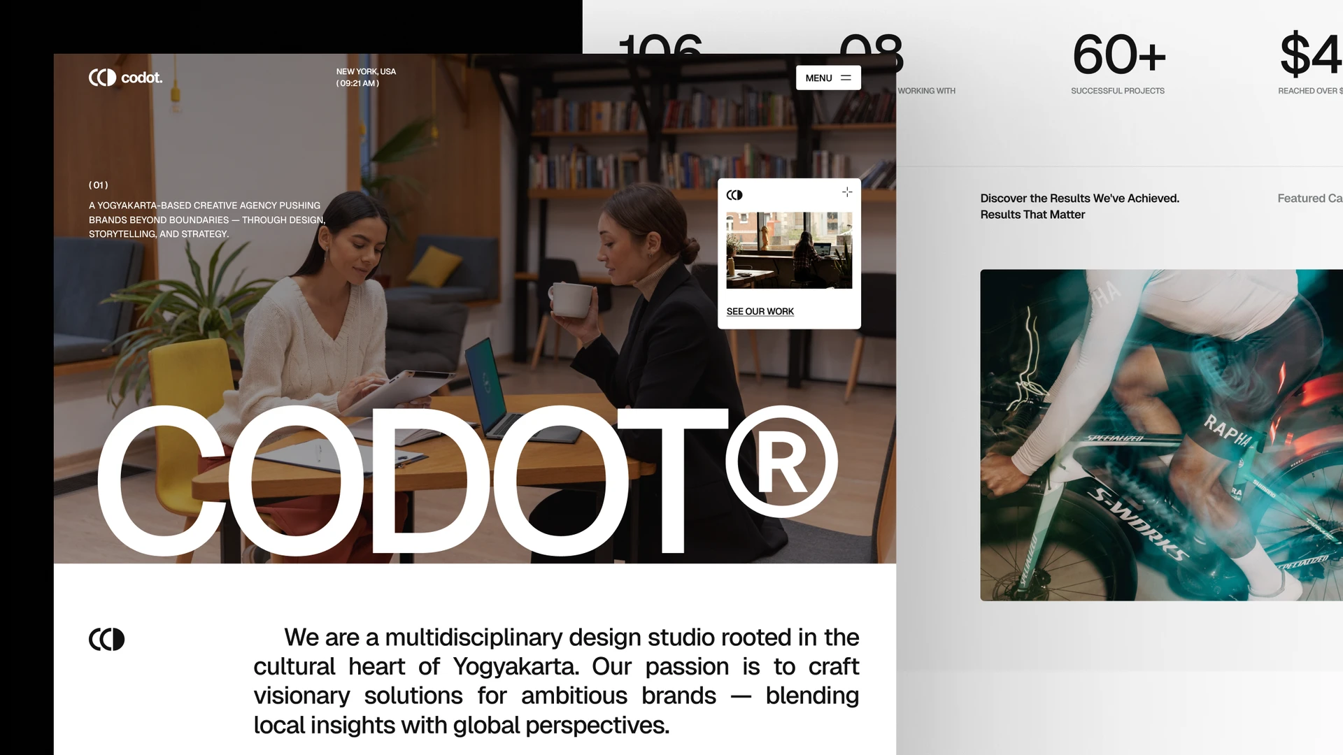 Codot - Digital Agency Website Framer & Figma Template