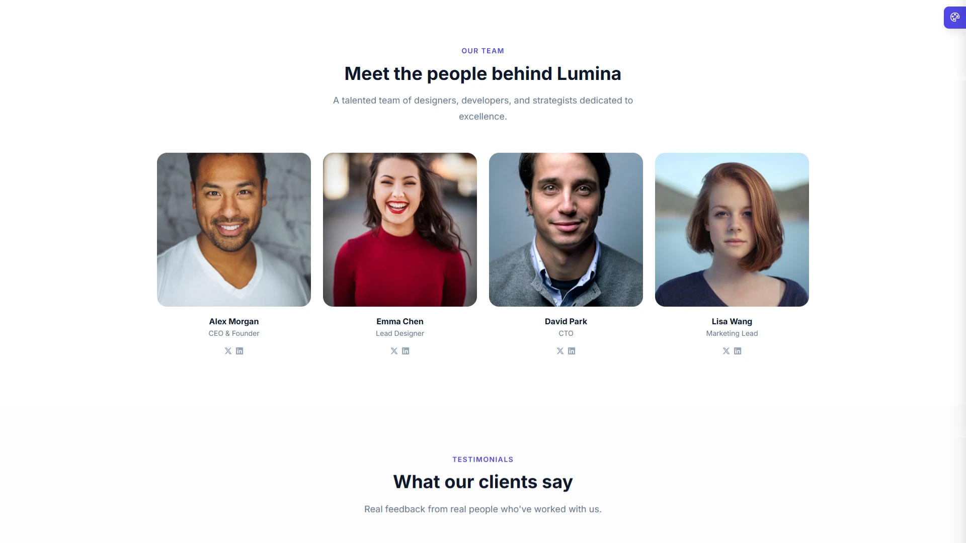 Lumina - Clean and Modular Multi-Page Bootstrap 5 HTML Template