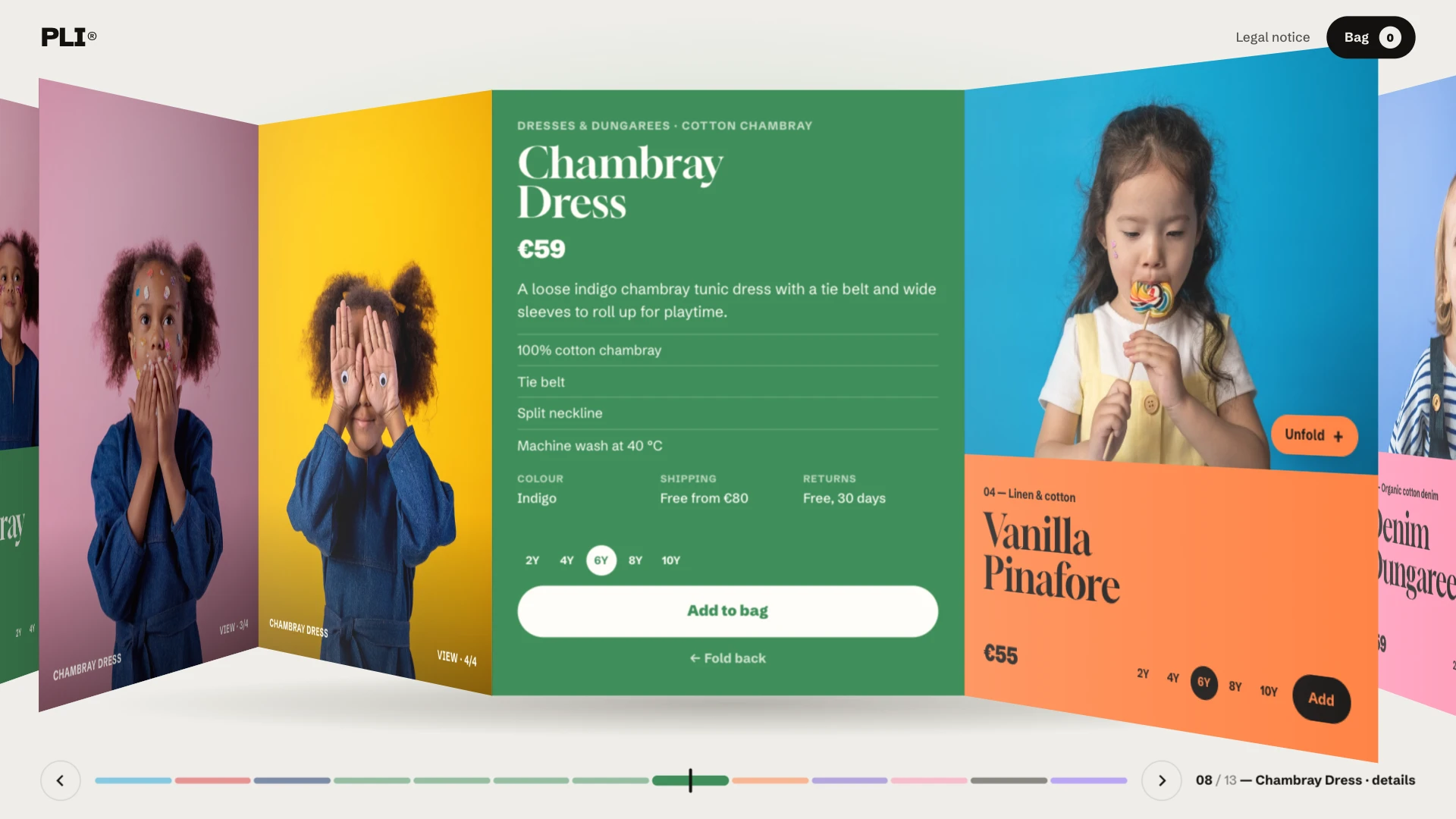 Leporello - Fold-Out Bootstrap E-commerce Template for Small Shops (Screenshot 4 of 18)