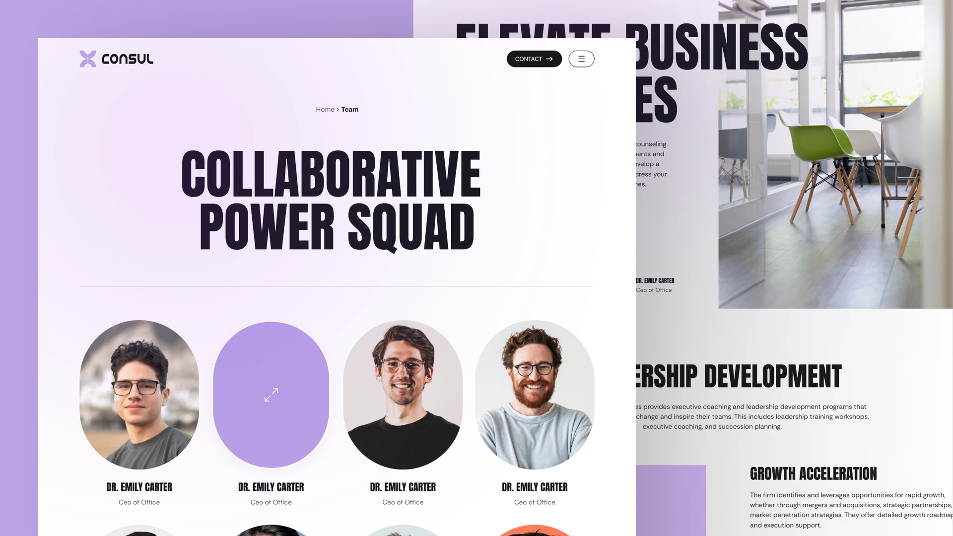 Consul X - Consulting, Consultancy Agency & Business Framer & Figma Template