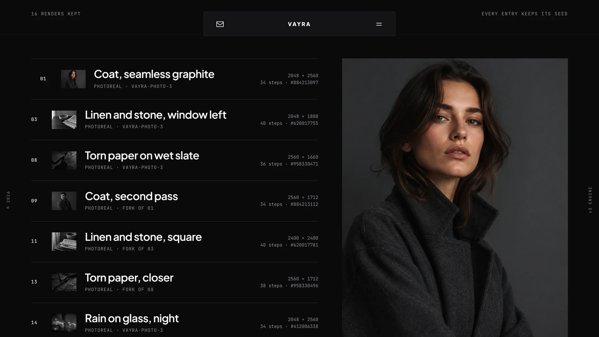 Vayra - AI Image Generation Landing HTML Template