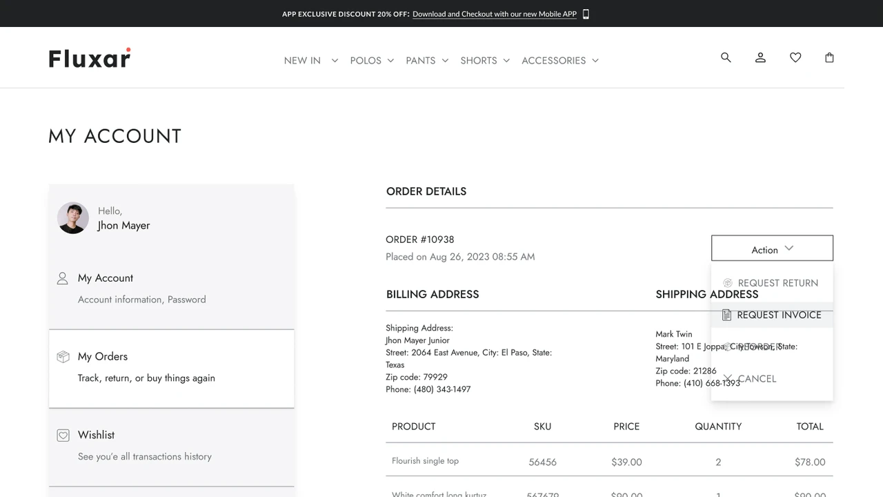 Fluxar - eCommerce Figma Template