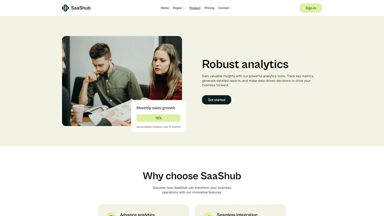 Elixhub - SaaS and Technology Framer Template
