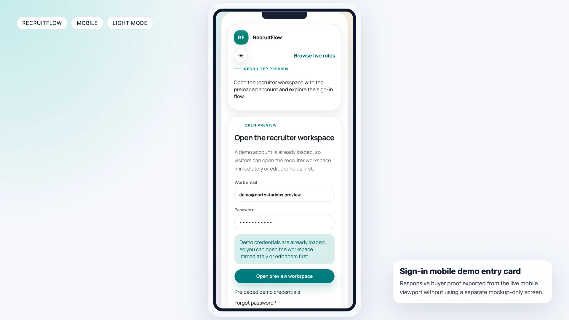 RecruitFlow - React Job Board & Recruiter Dashboard Template