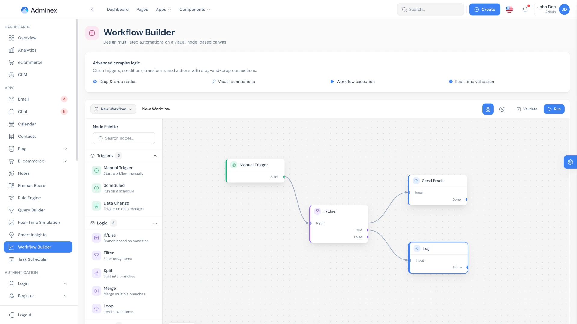Adminex - Bootstrap 5 HTML Admin Dashboard Template