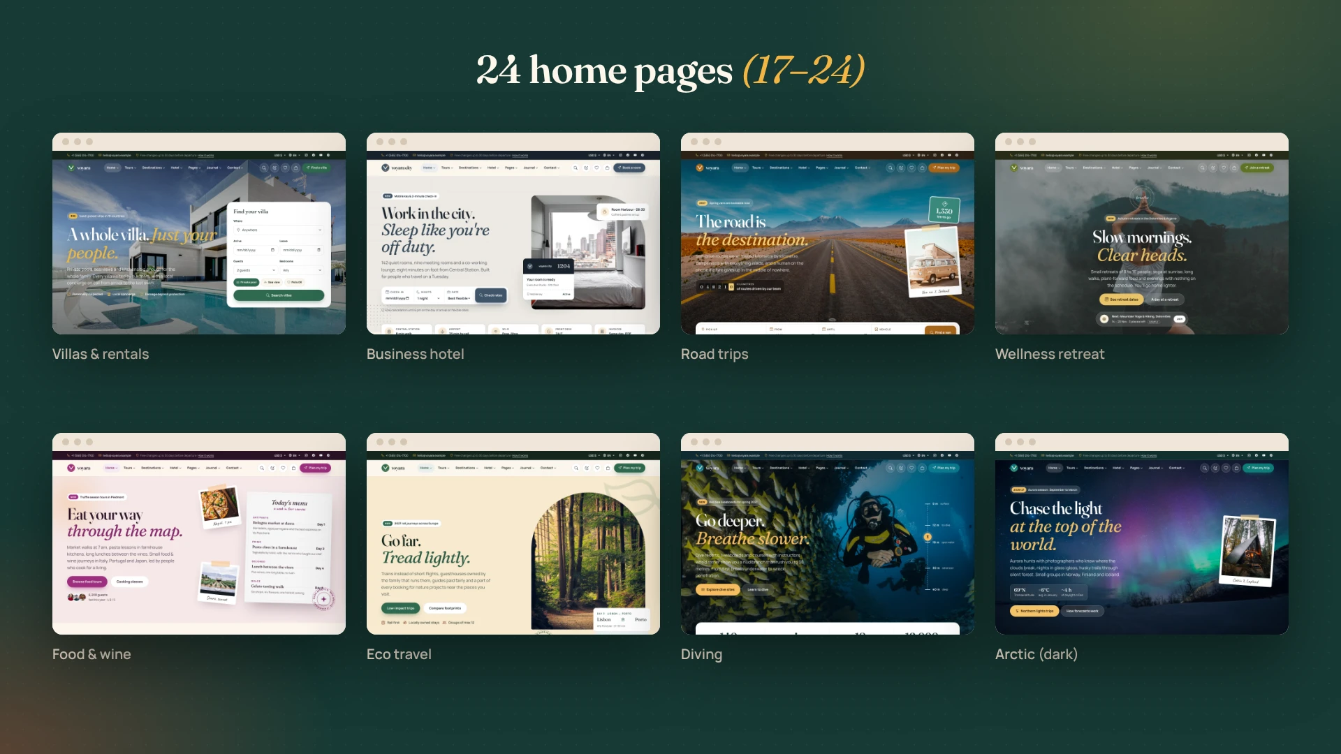 Voyara - Travel Agency & Boutique Hotel HTML Template