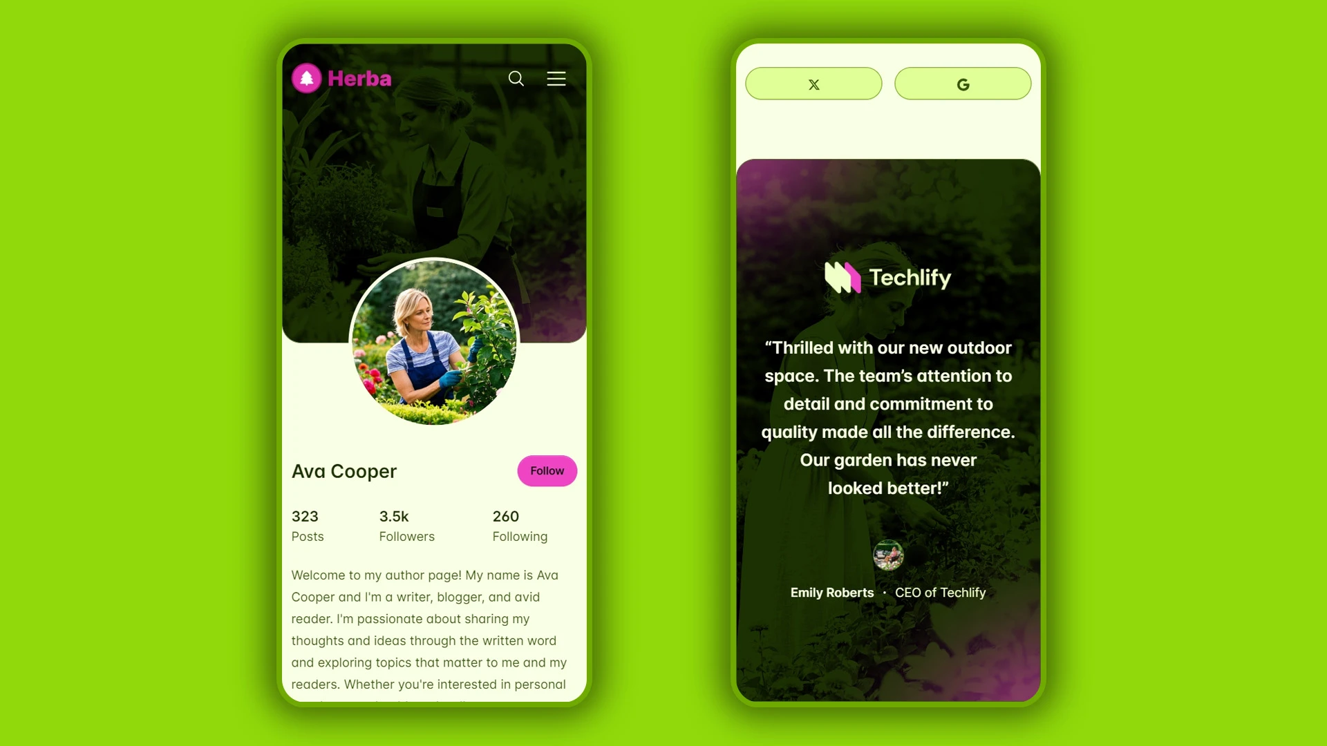 Herba - Innovative Landscaping and Green Spaces HTML Website Template