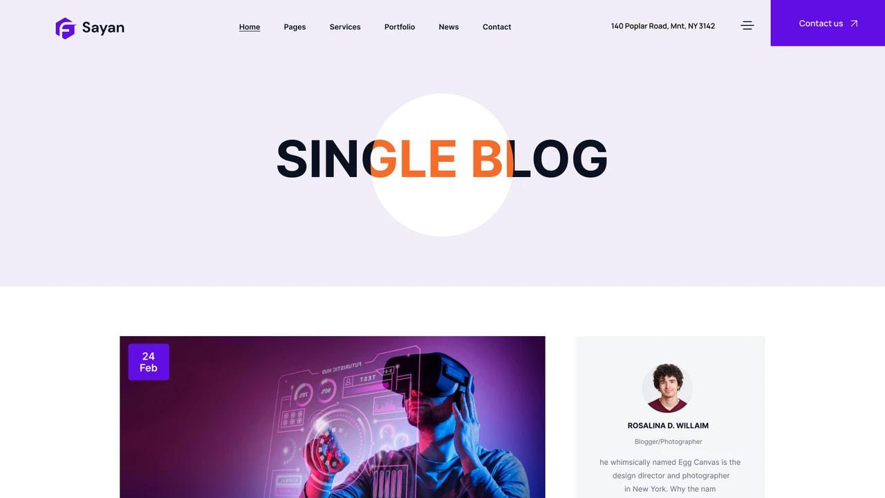 Sayan - Multipurpose Business Figma Template