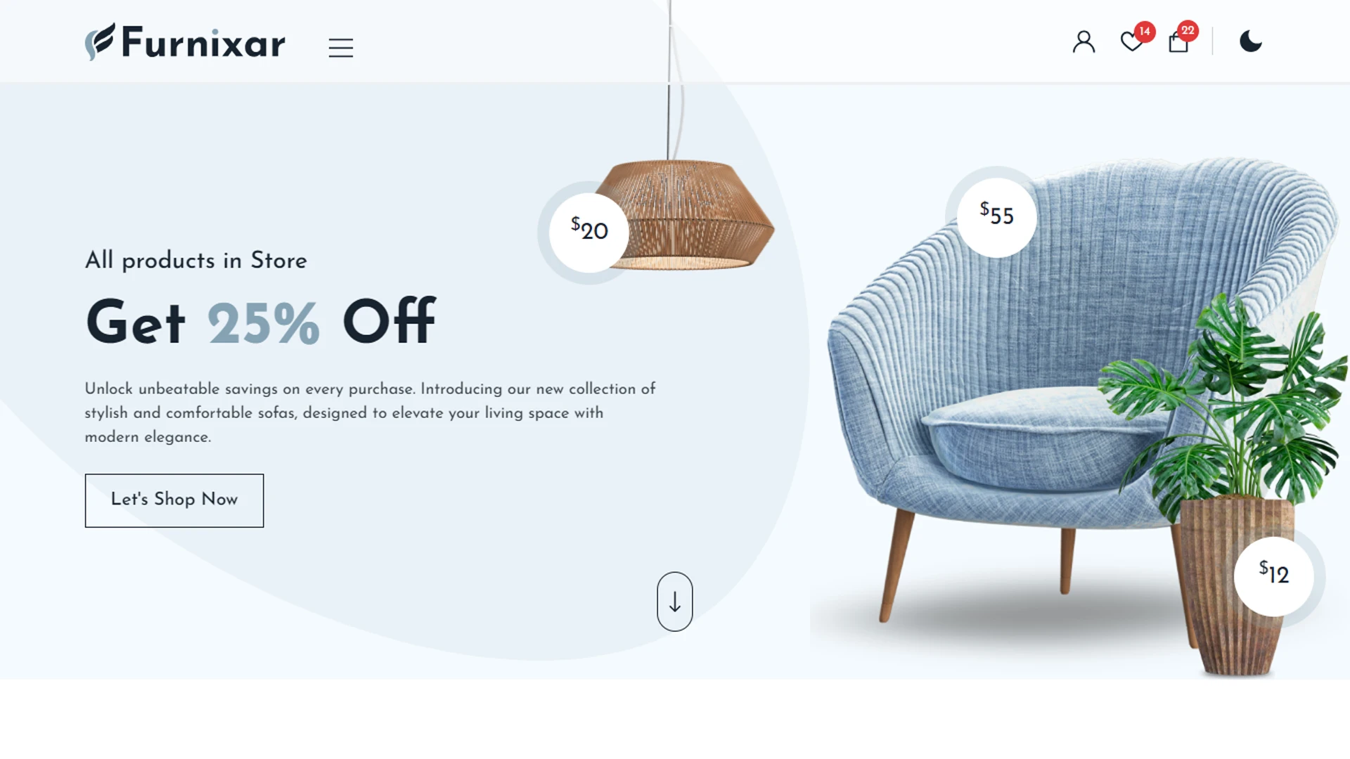 Furnixar - Laravel 12 Furniture & Home Decor eCommerce Template