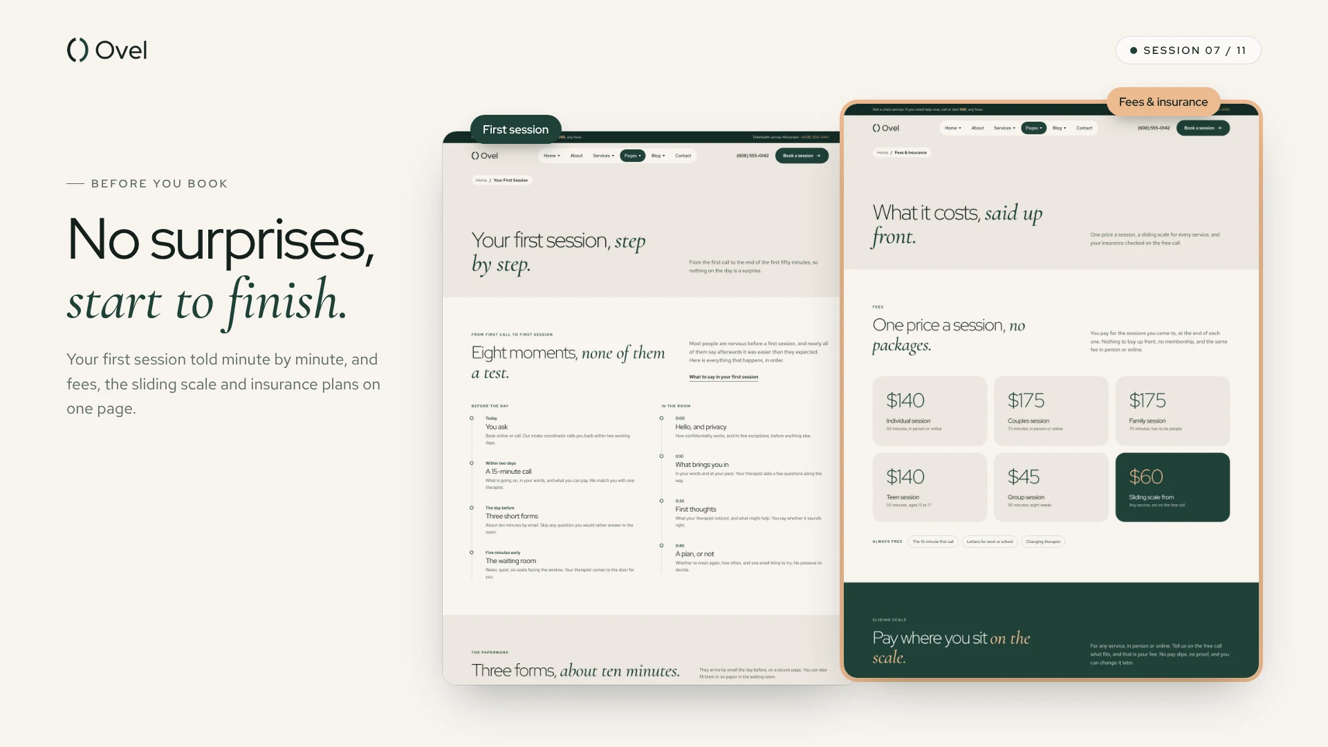 Ovel - Psychologist & Counsellor HTML Template (Screenshot 6 of 10)
