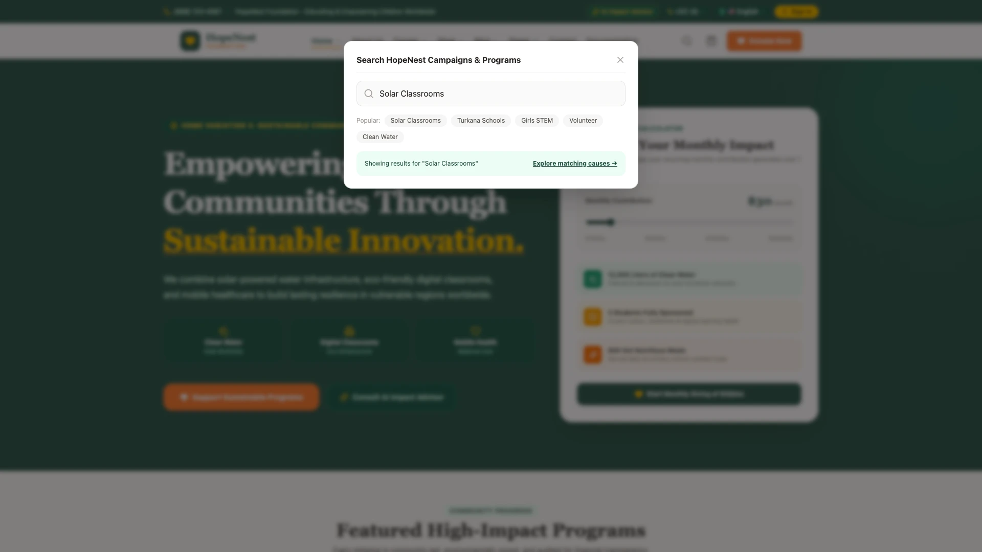HopeNest - NGO, Charity & Donation Next.js Tailwind Template