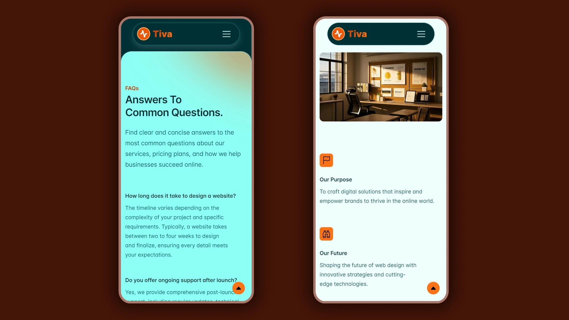 Tiva - Premium Web Design Agency HTML Landing Page Template