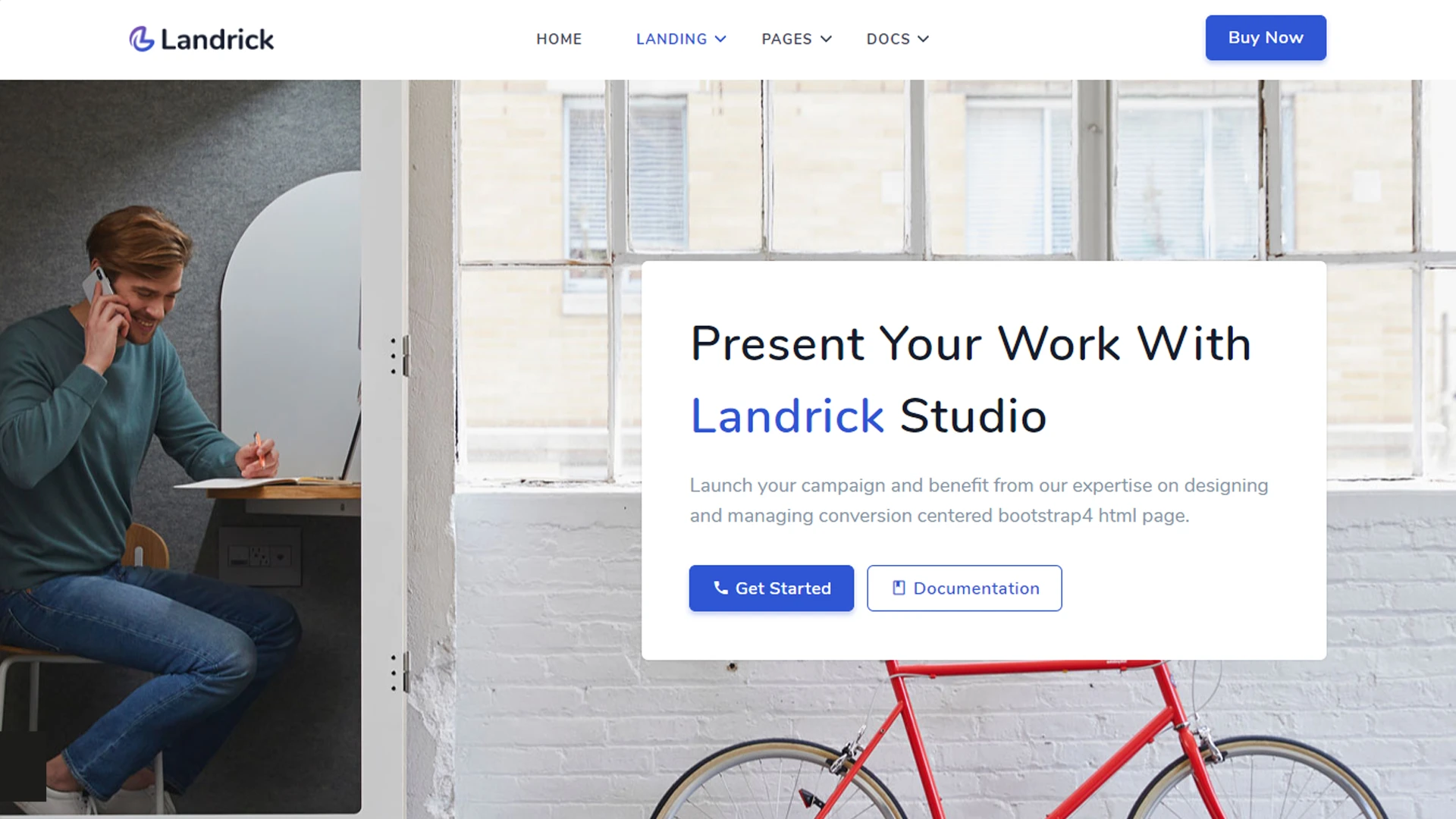 Landrick - App, Saas & Software Landing & Admin Dashboard Bootstrap 5 Template