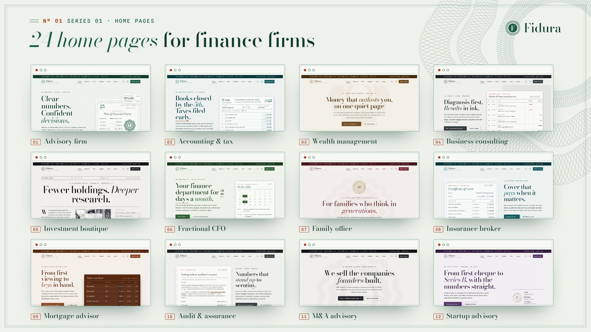 Fidura - Consulting & Finance HTML Template (Screenshot 1 of 17)