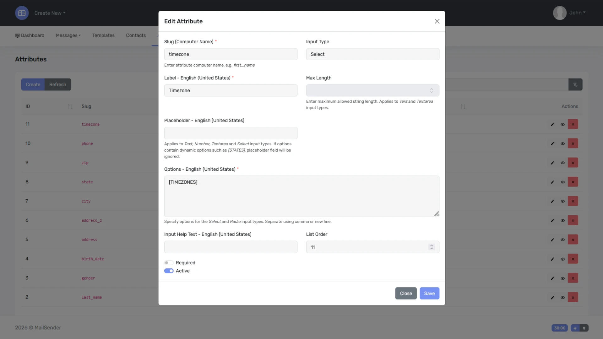 MailSender - Nuxt and Laravel Email Campaign Sending Application