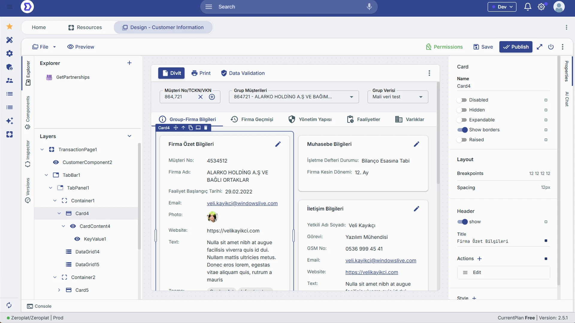 Zeroplat - Low-Code Application Development Platform