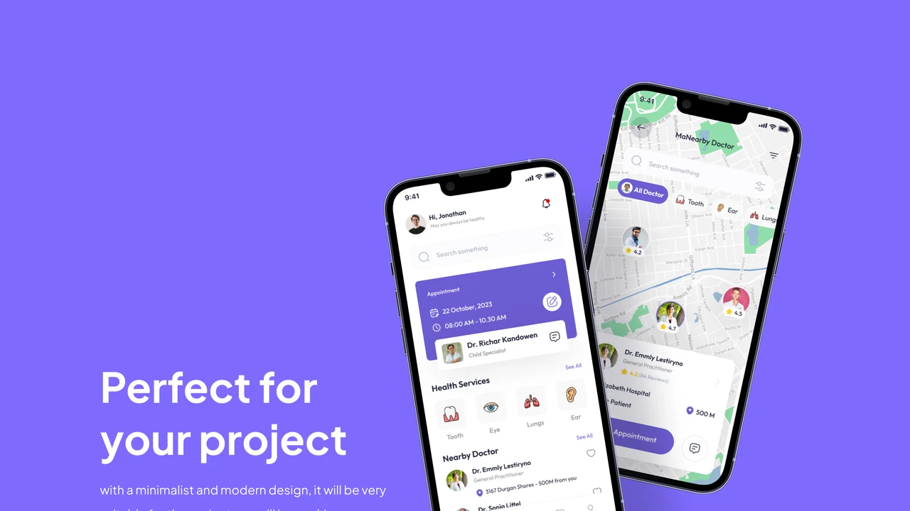 Healthyup - Medical & Health App UI Kits