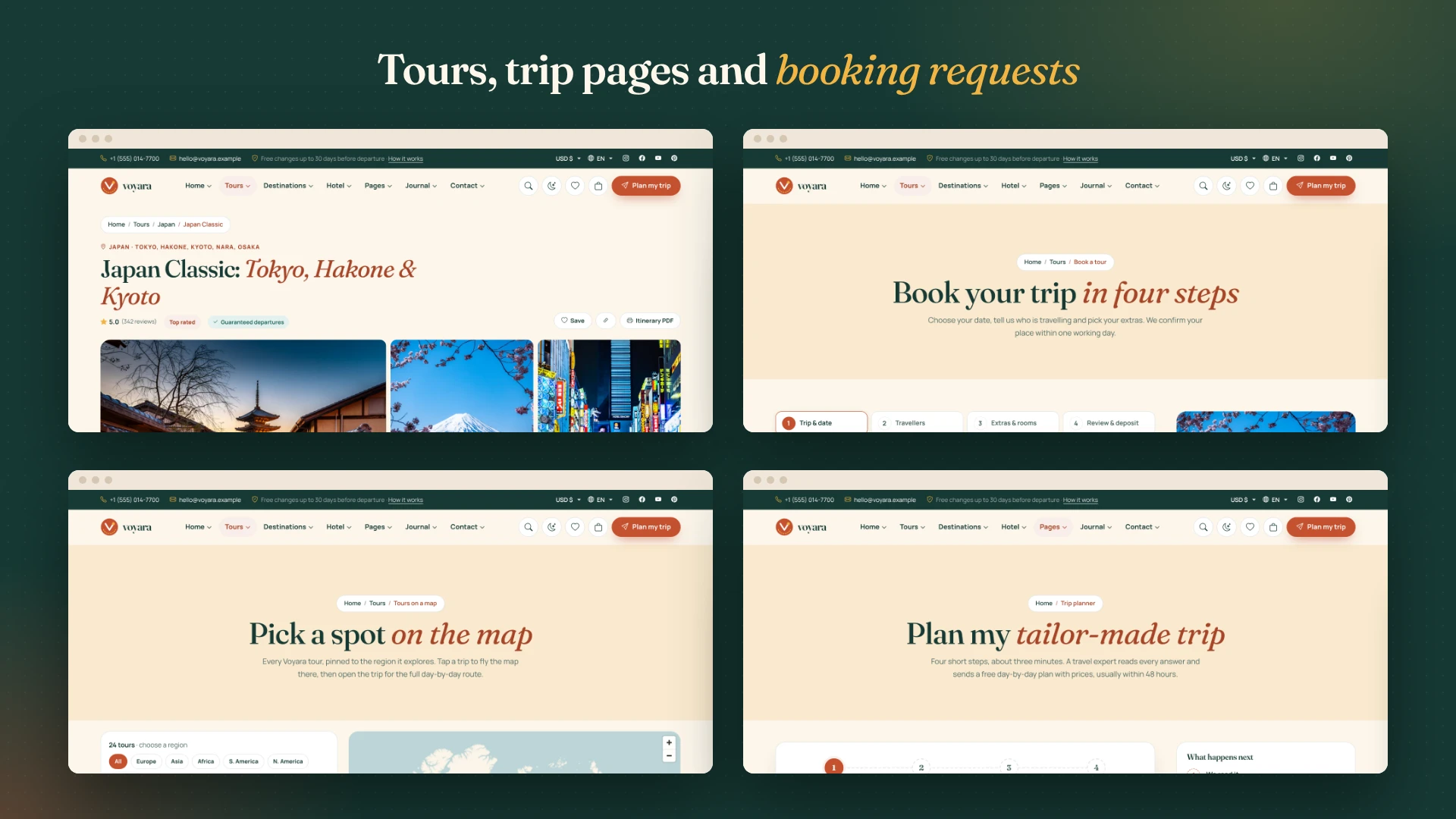 Voyara - Travel Agency & Boutique Hotel HTML Template