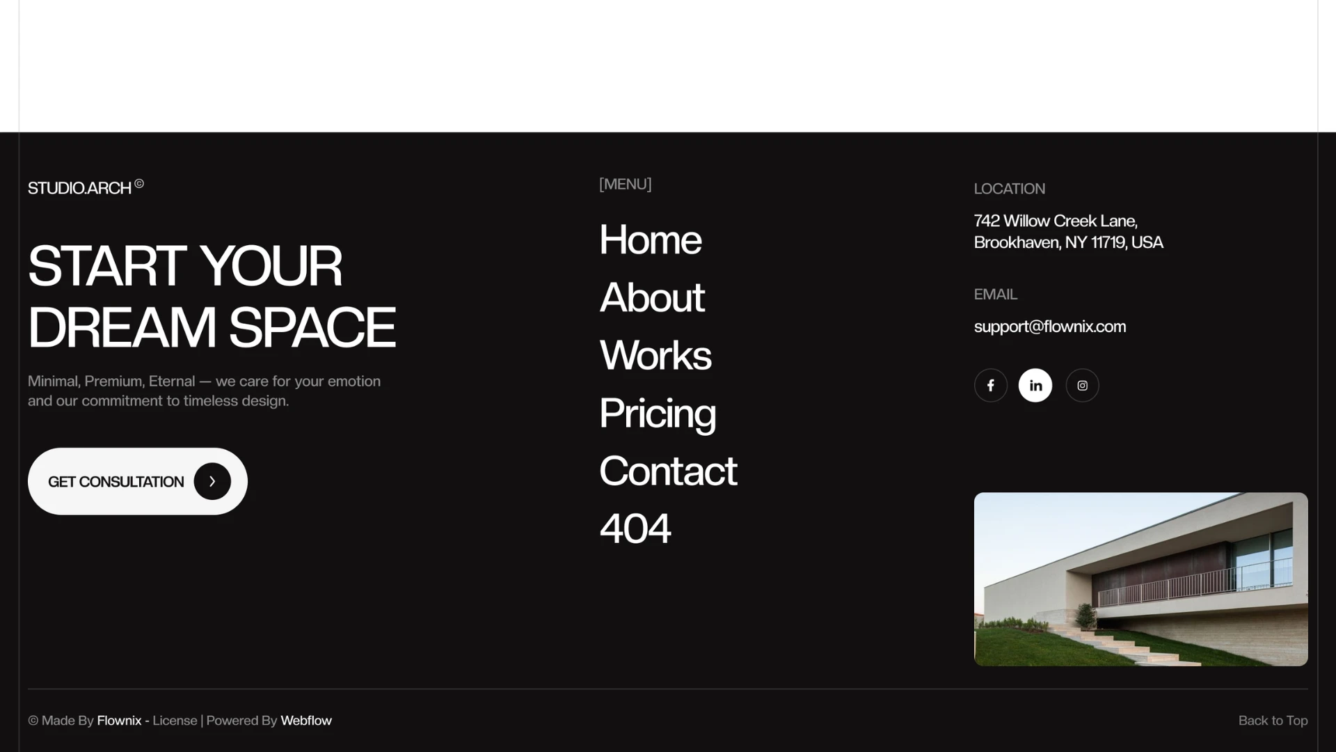 STUDIO.ARCH - Architecture & Interior Design HTML Template