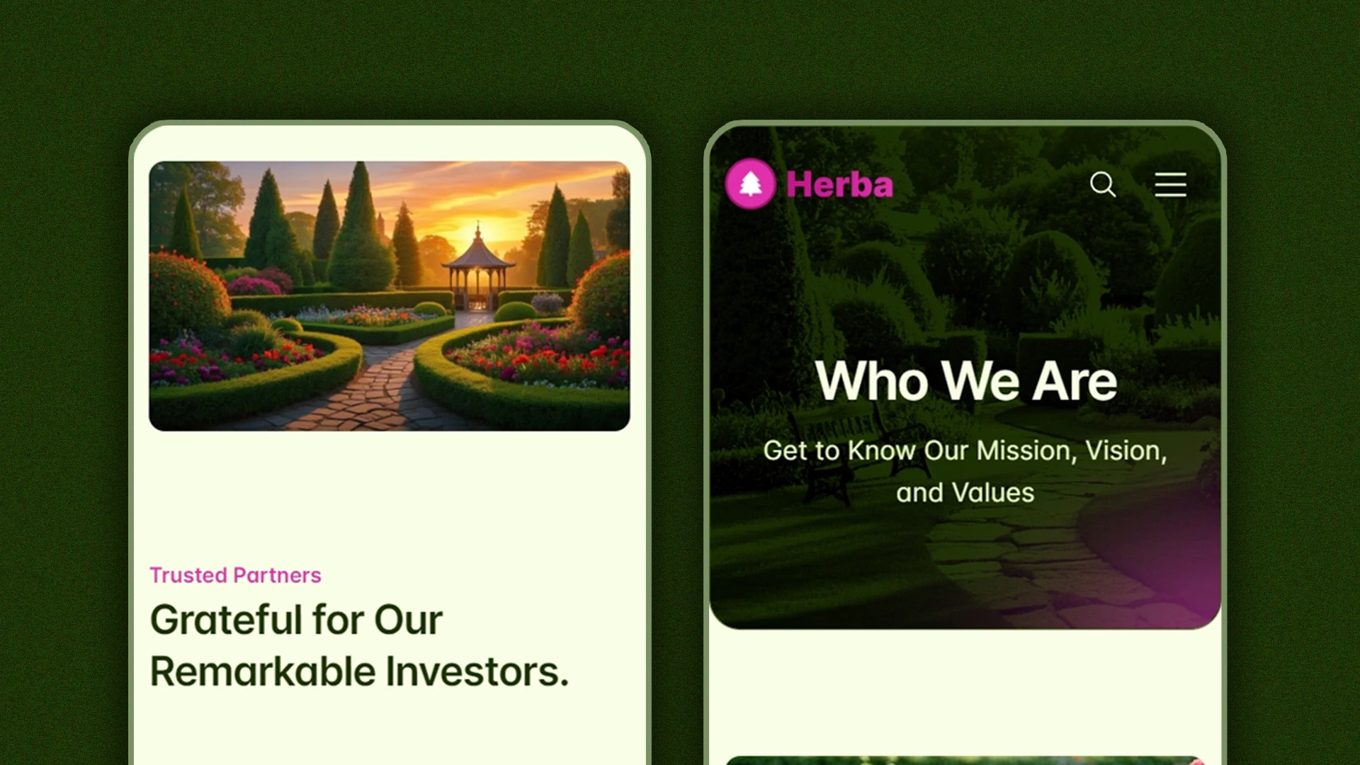 Herba - Innovative Landscaping and Green Spaces HTML Website Template