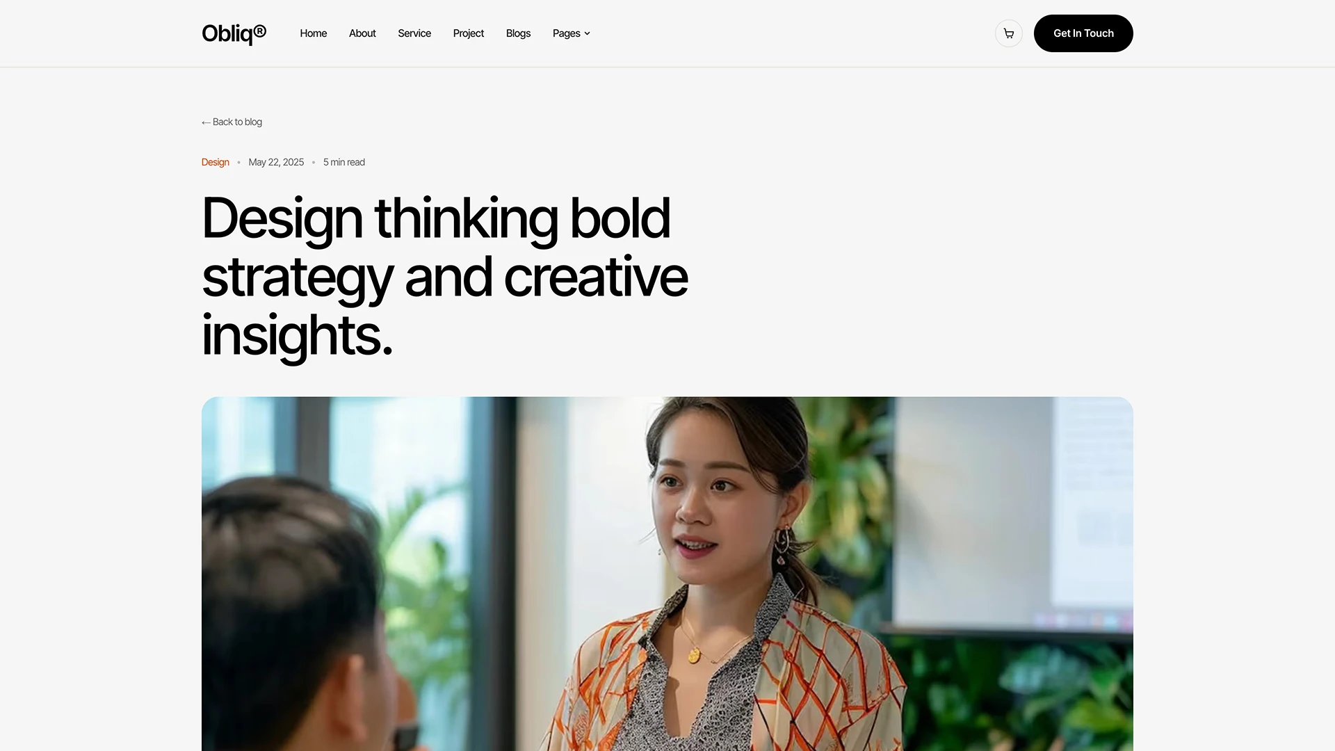 Obliq - Digital Agency & Portfolio Next.js Template