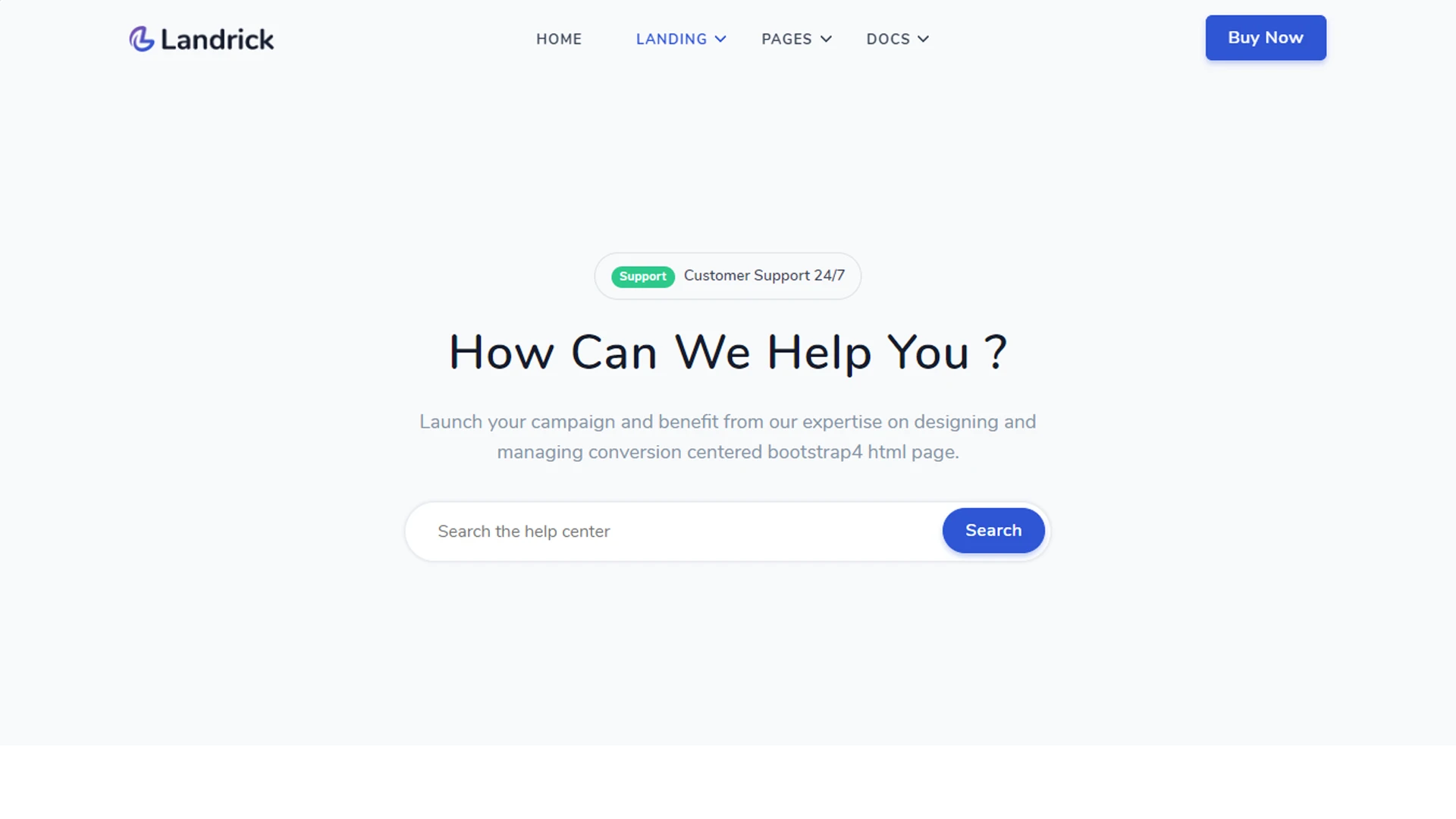 Landrick - App, Saas & Software Landing & Admin Dashboard Bootstrap 5 Template