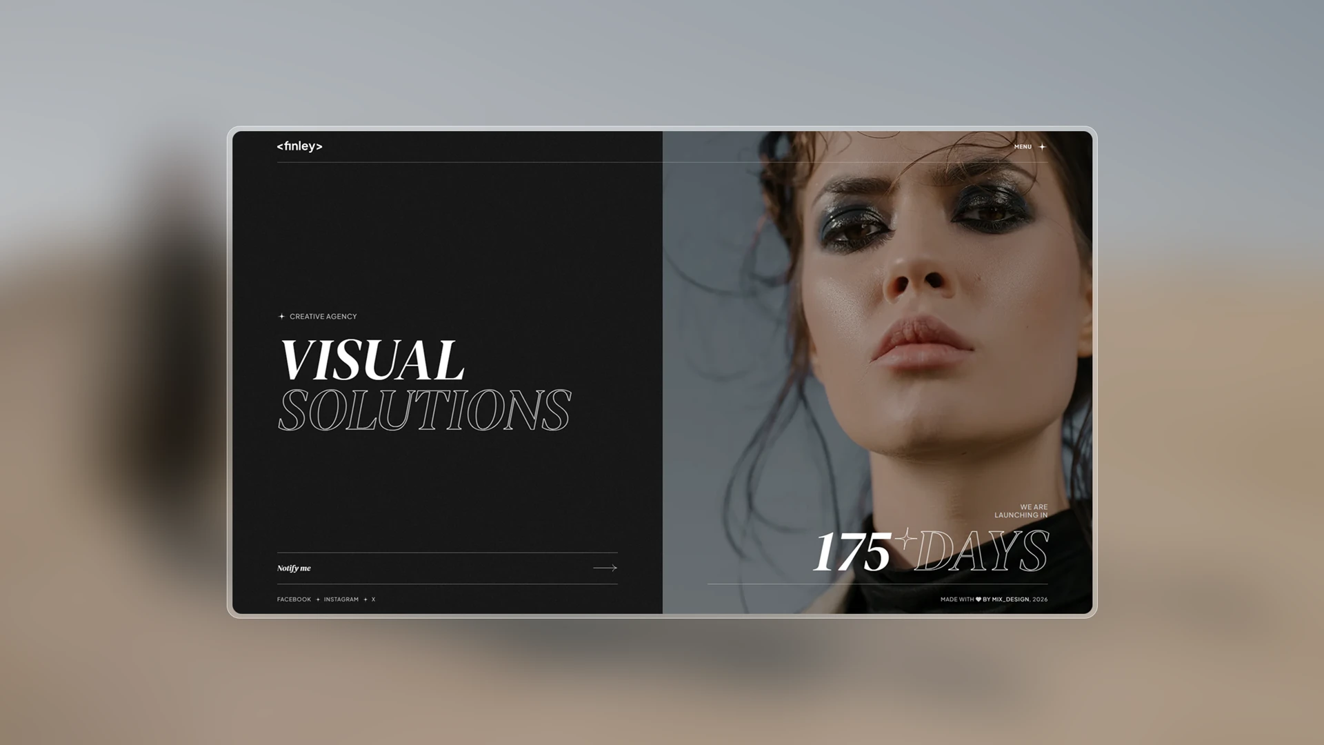 Finley - Coming Soon and Portfolio Template