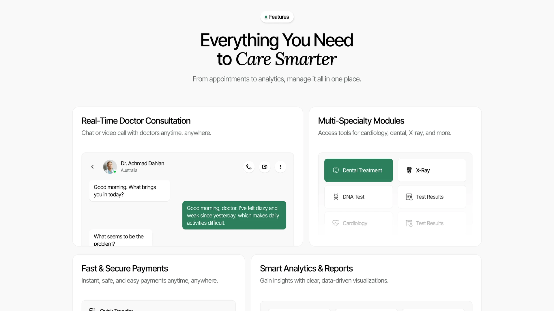 Medonix - Healthcare SaaS & Medical AI HTML Template
