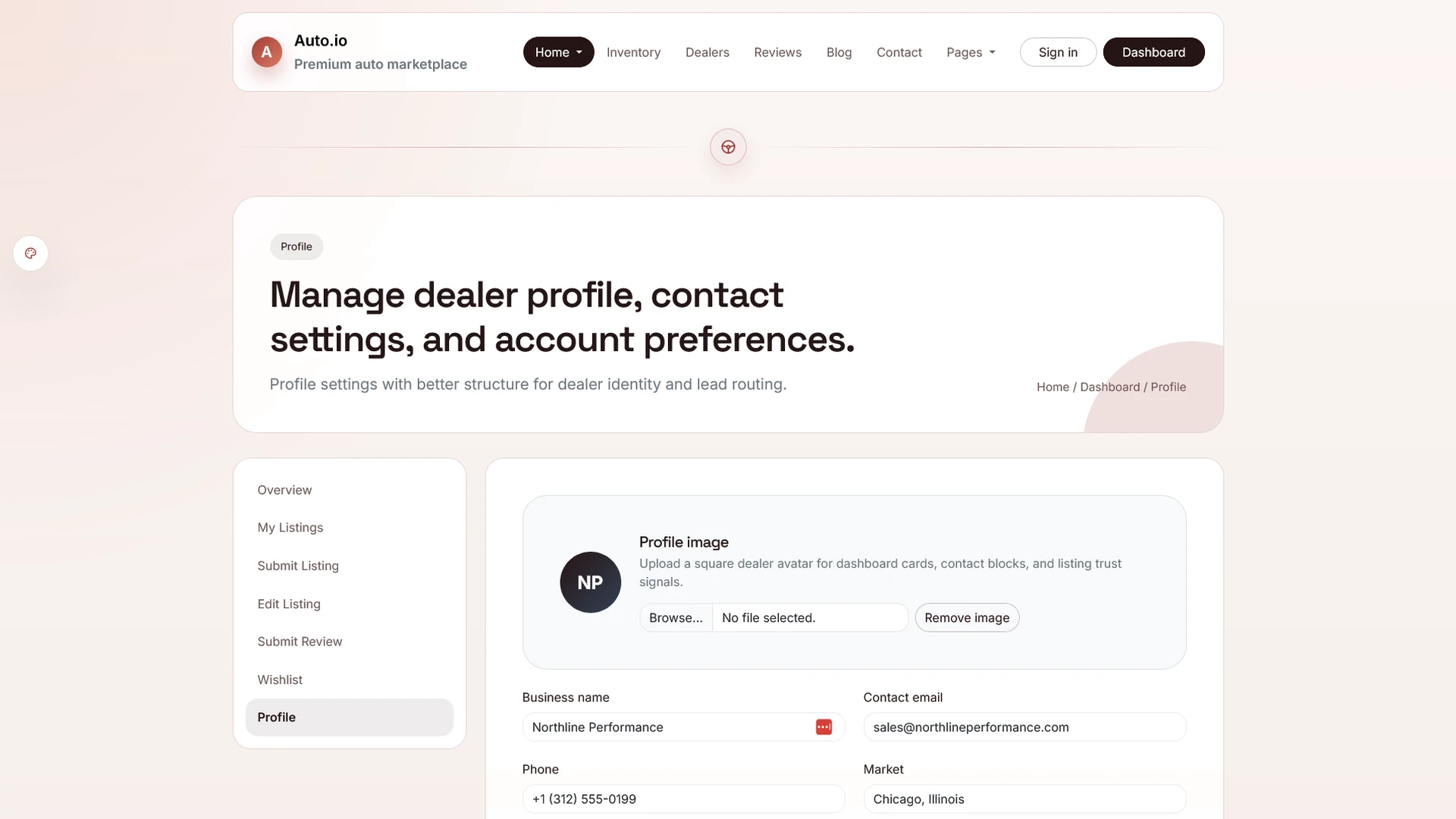 AutoIO - Cars Listings & Directory Template