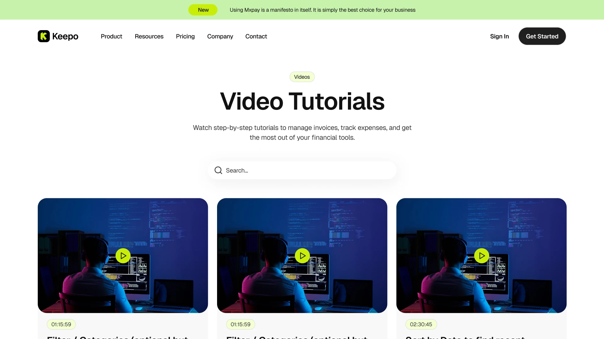 Keepo - Bookkeeping SaaS Framer Template