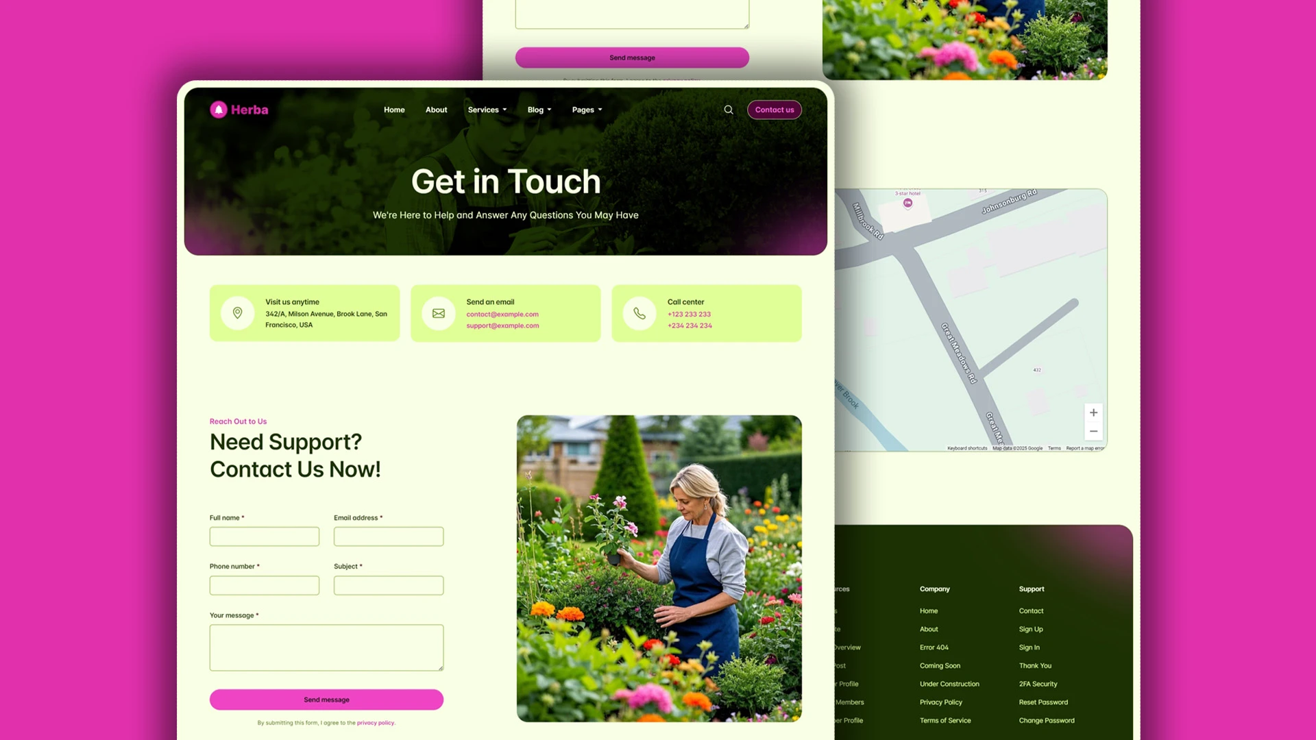 Herba - Innovative Landscaping and Green Spaces HTML Website Template