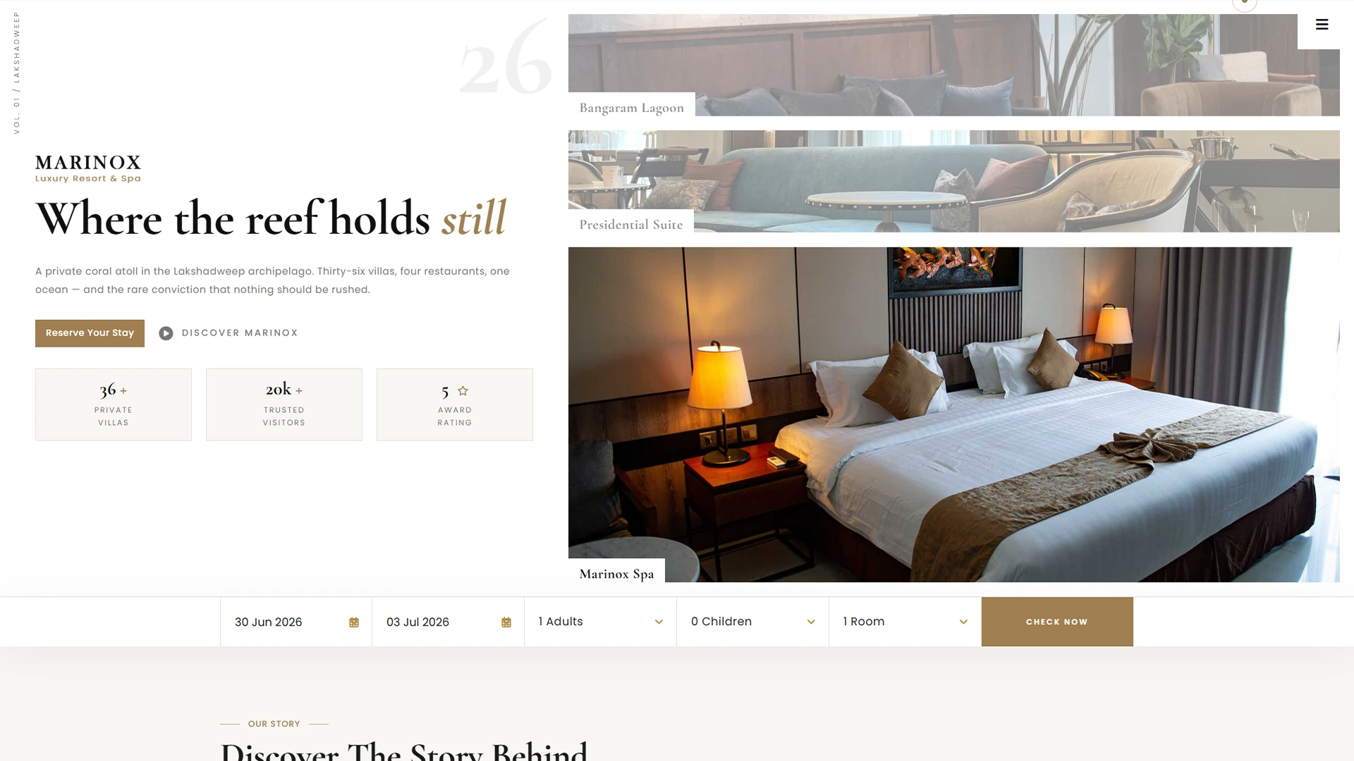 Marinox - Luxury Hotel, Restaurant, Resort & Spa HTML Template