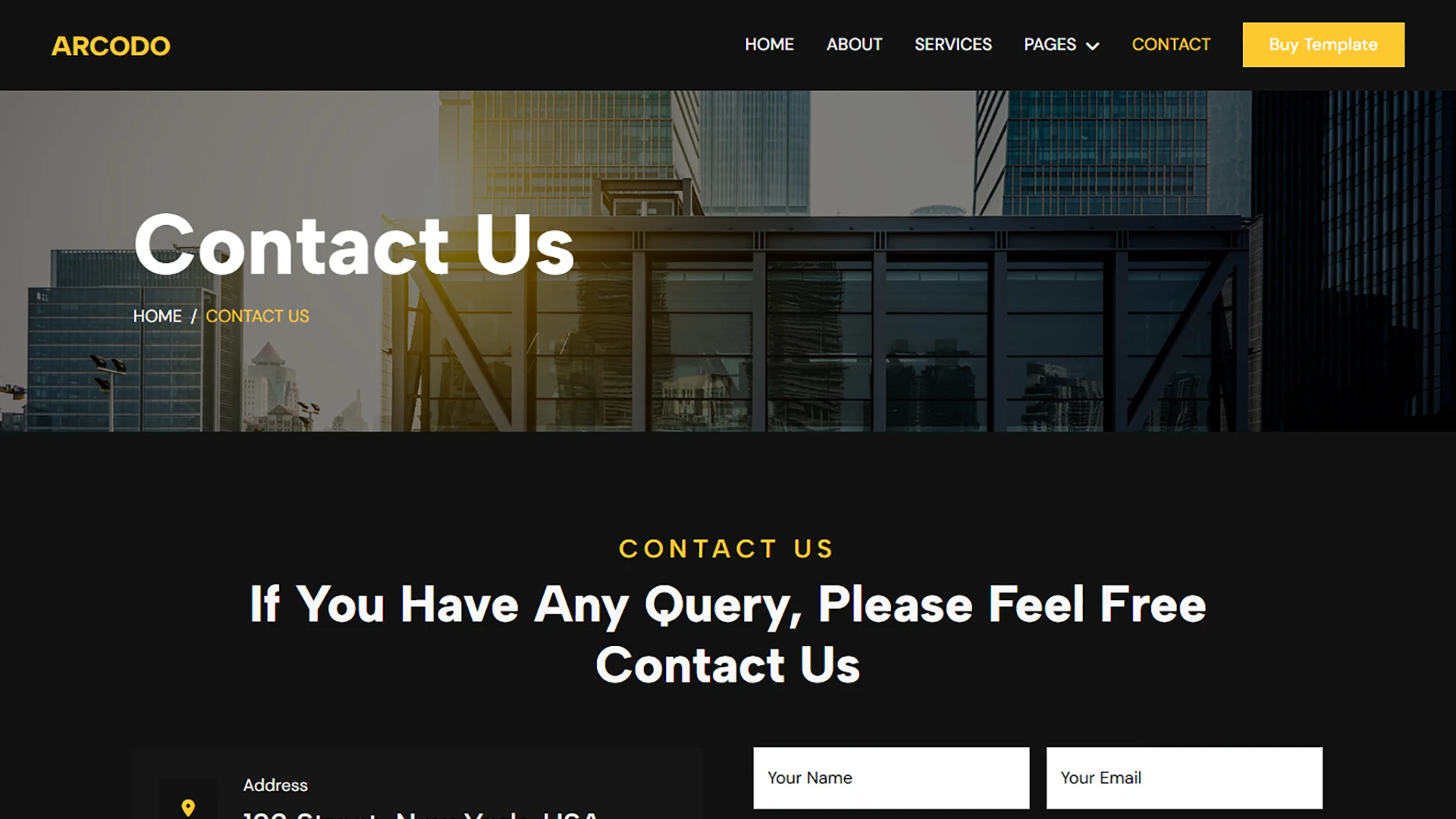 Arcodo - Architecture & Interior Design HTML Template