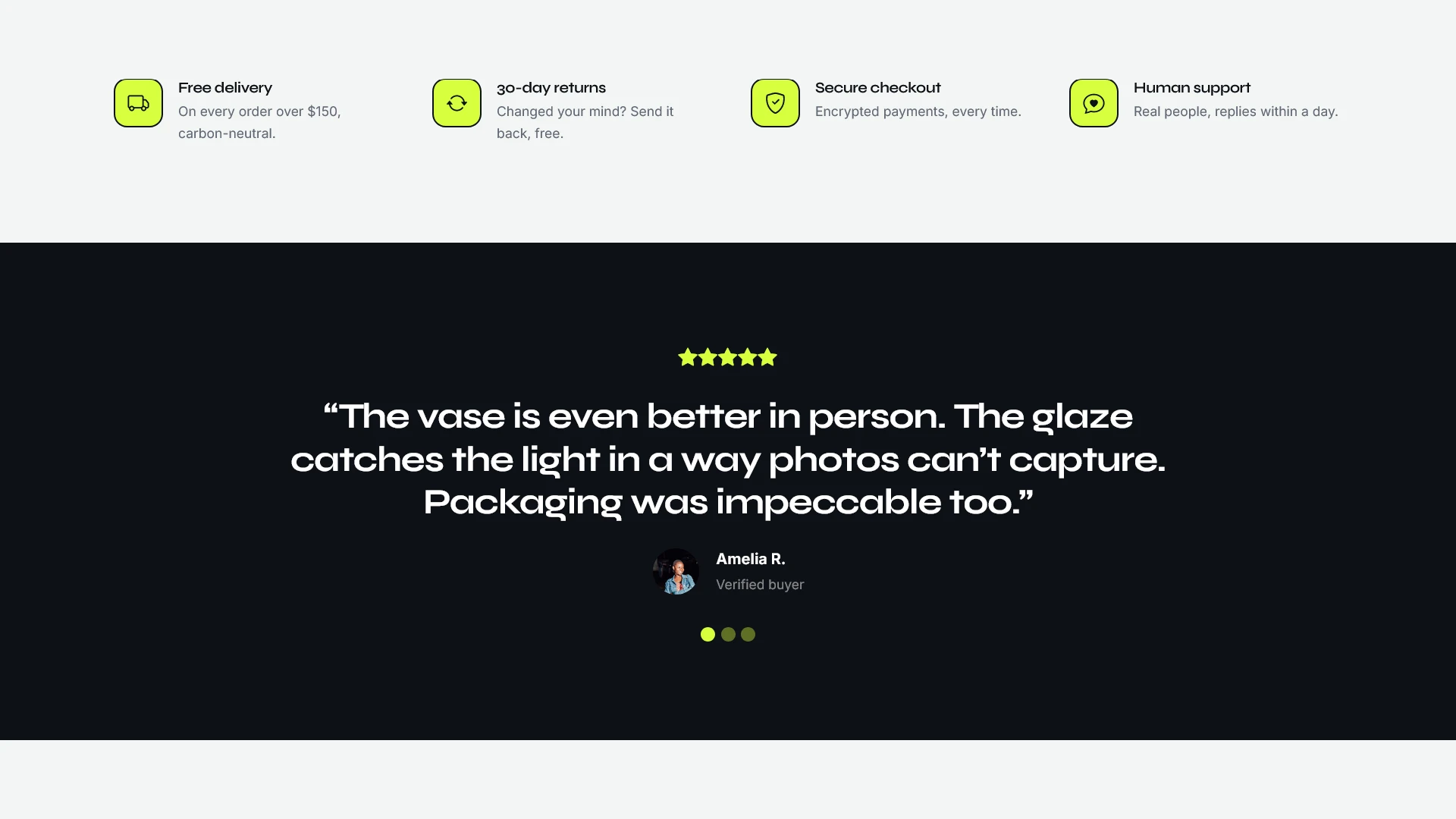 Kiln - Modern Homeware & Furniture eCommerce HTML Template (Screenshot 4 of 5)