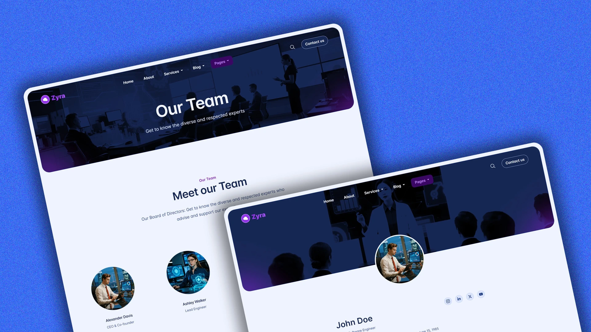Zyra - Multipurpose IT Solutions & Business Services HTML Website Template