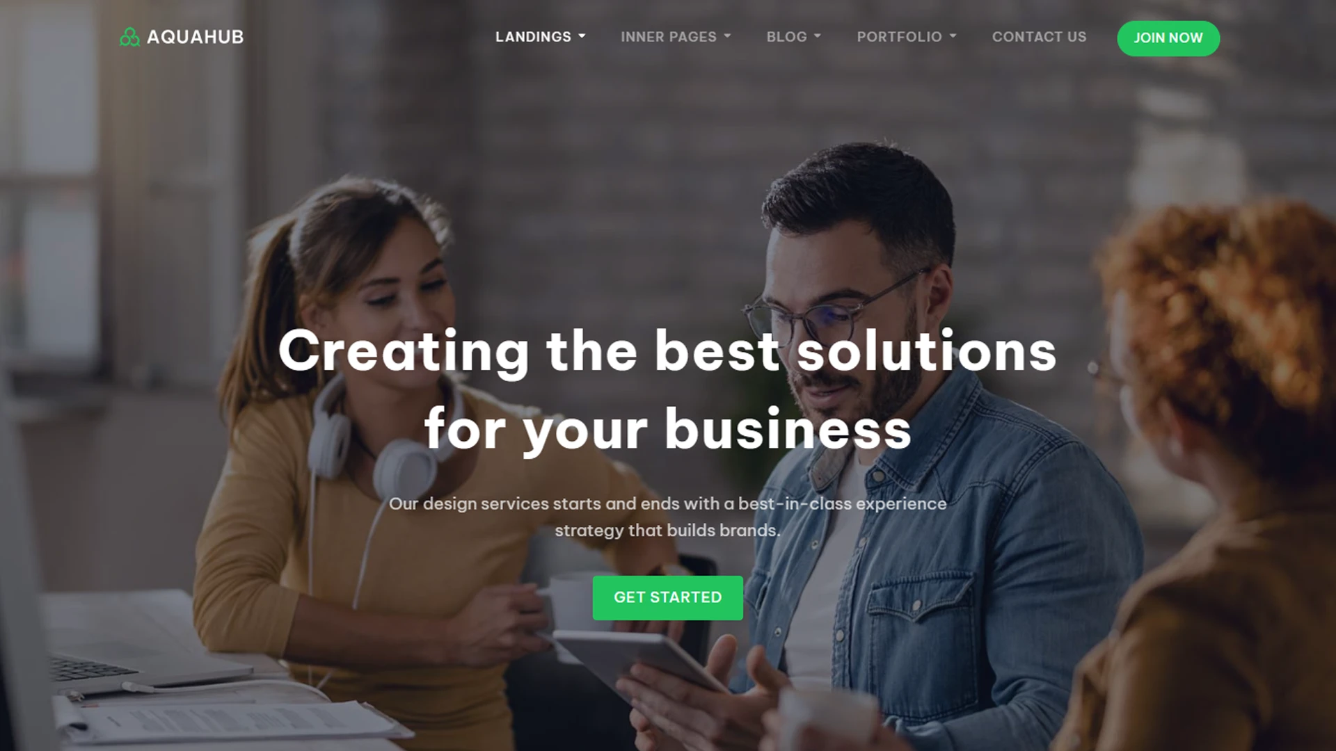 AquaHub - Multipurpose Business and Creative HTML Template