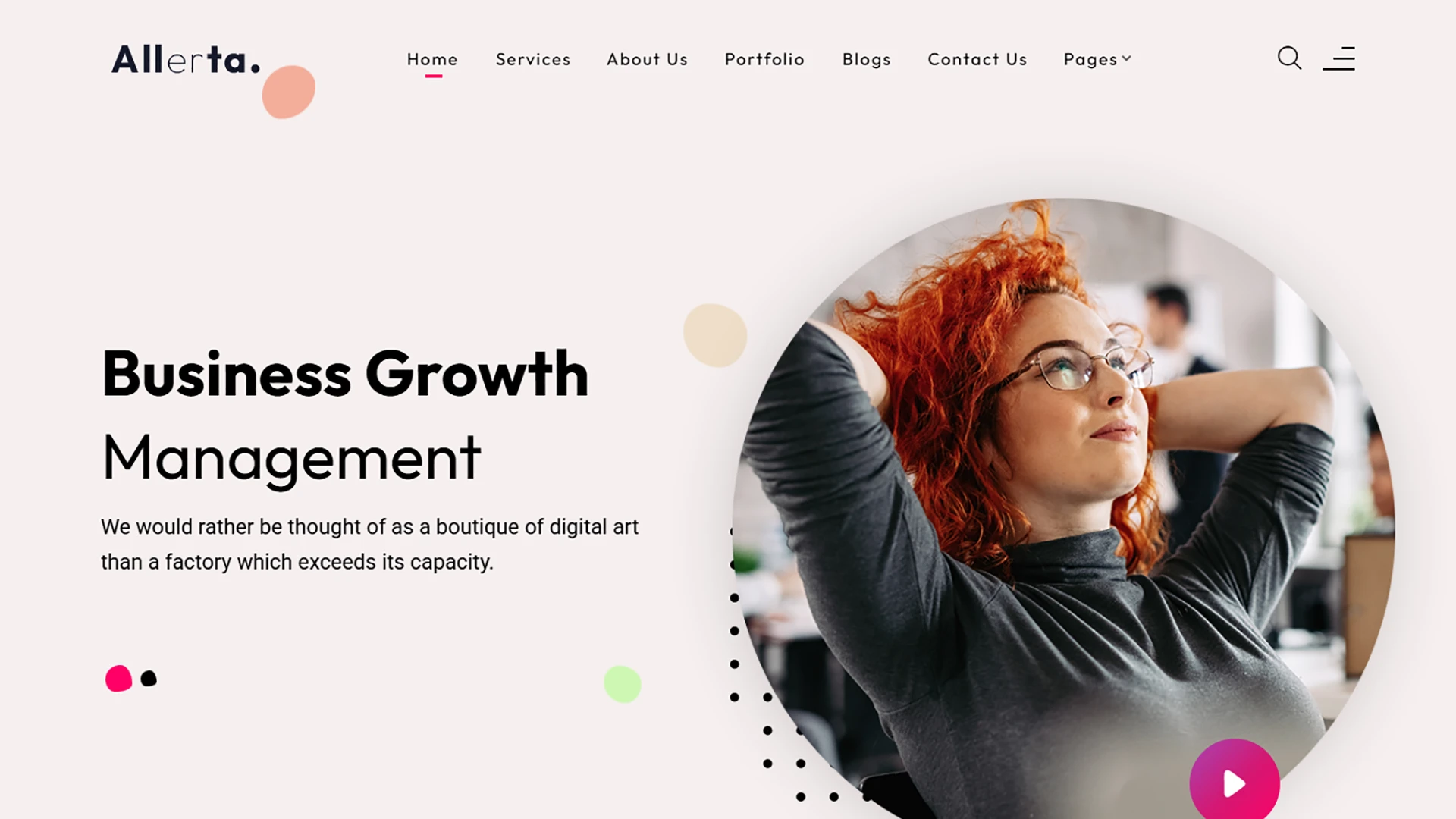 Allerta - Creative Solutions and Business HTML Template